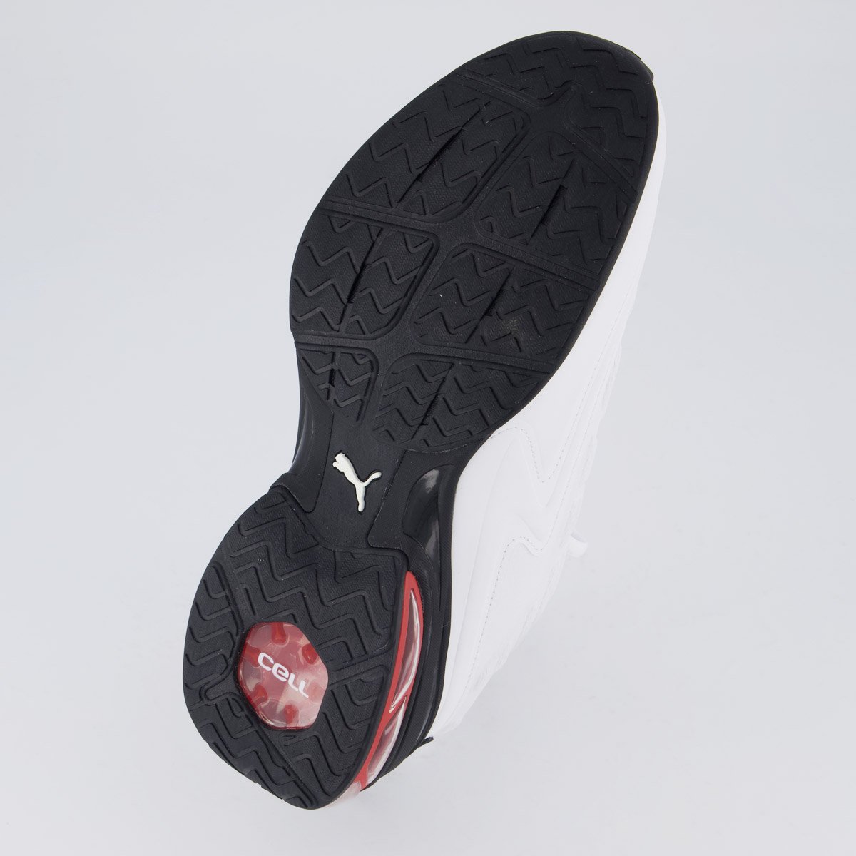 Tênis Puma Cell Meza Branco e Vermelho Branco 5