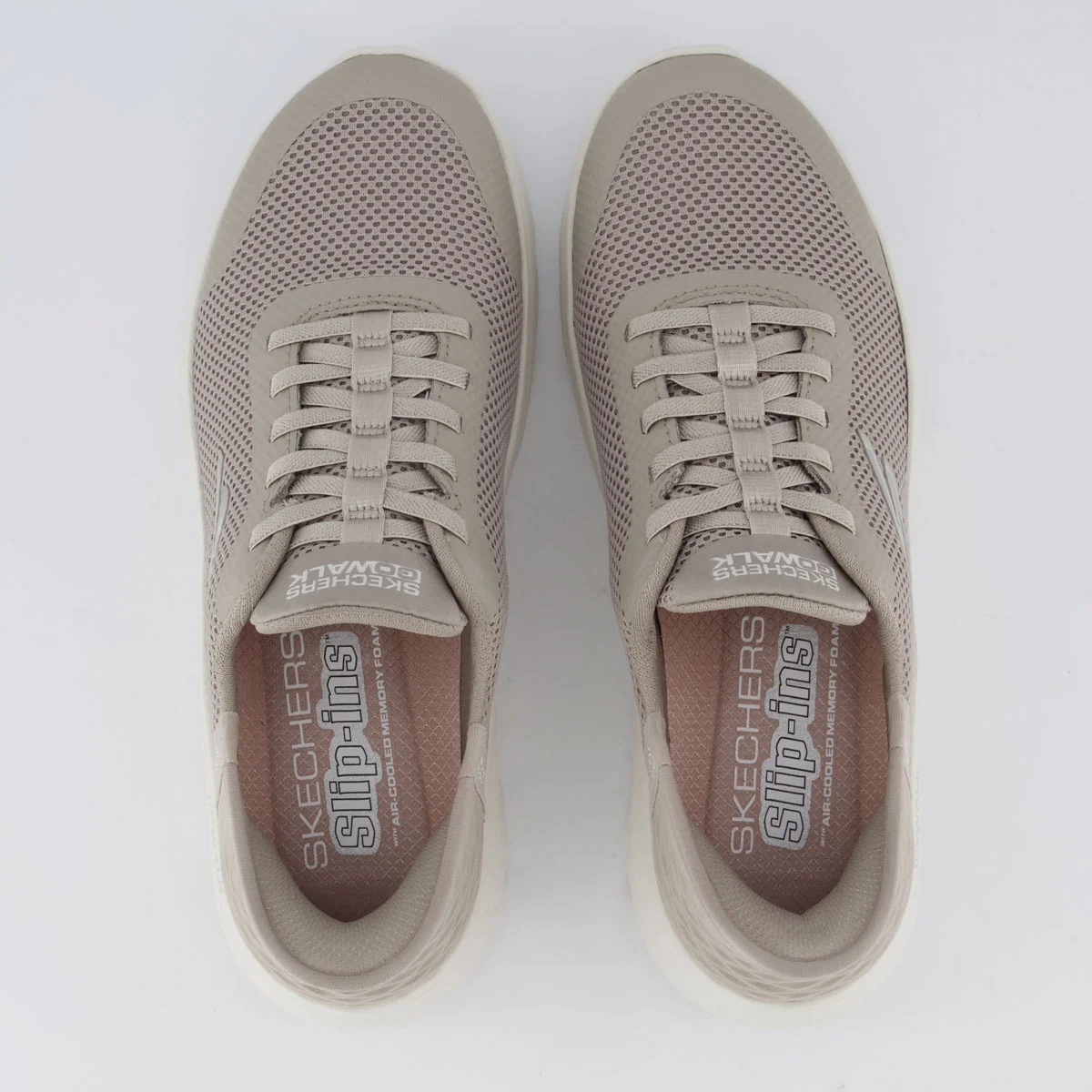 Tênis Skechers Grand Entry Feminino Bege 4