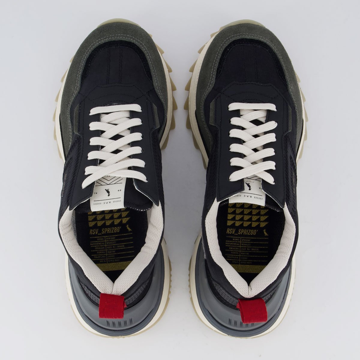 Tênis Reserva Spriz Preto e Cinza Preto 4