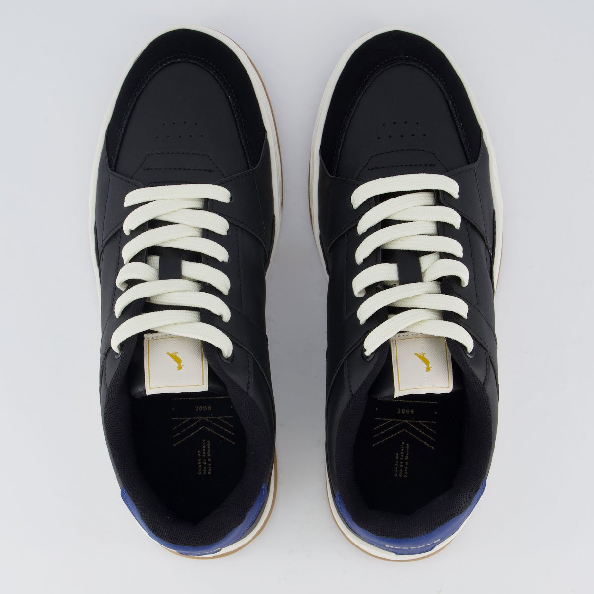 Tênis Reserva Roma Preto e Azul Preto 4