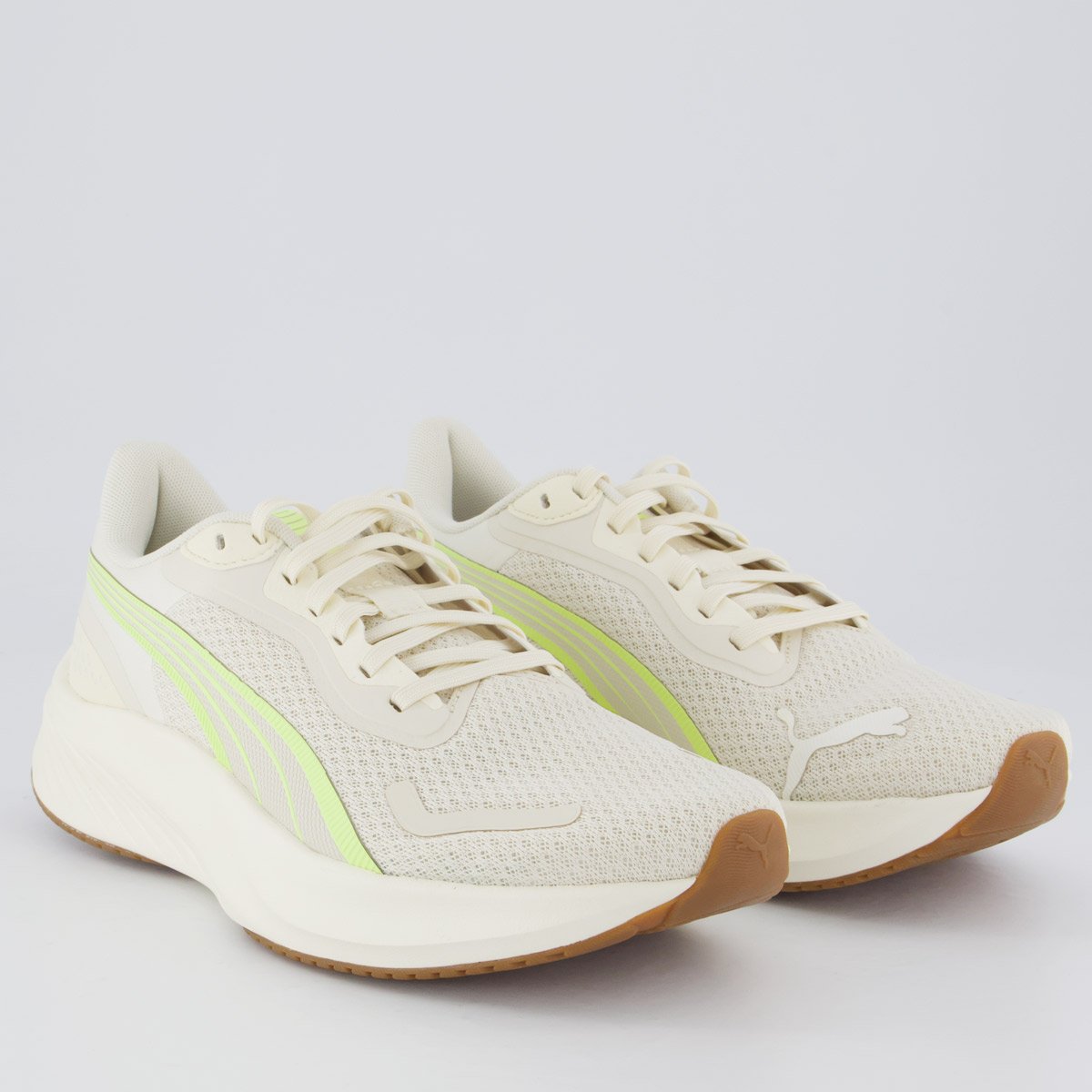 Tênis Puma Pounce Lite Feminino Off White Bege 2