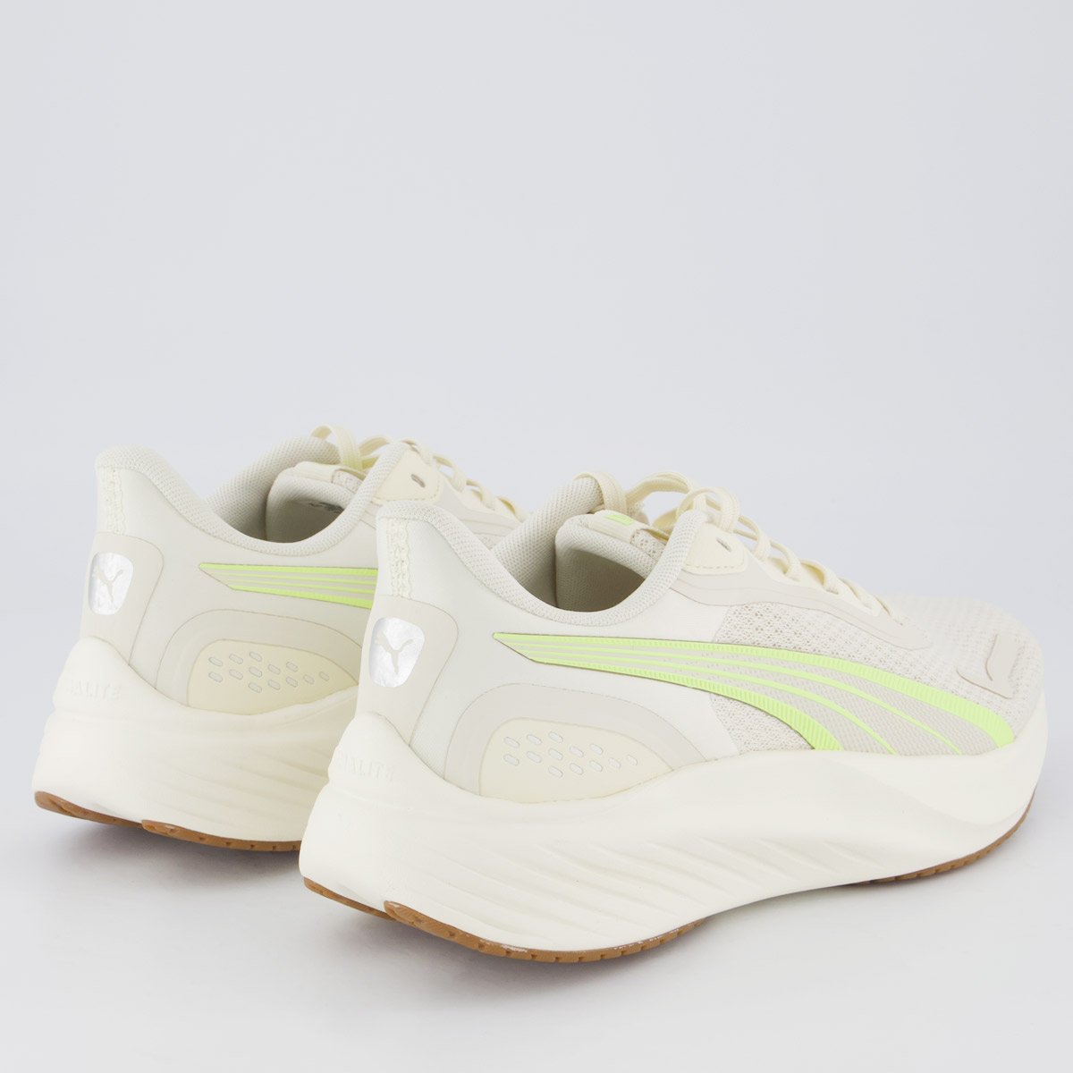 Tênis Puma Pounce Lite Feminino Off White Bege 3