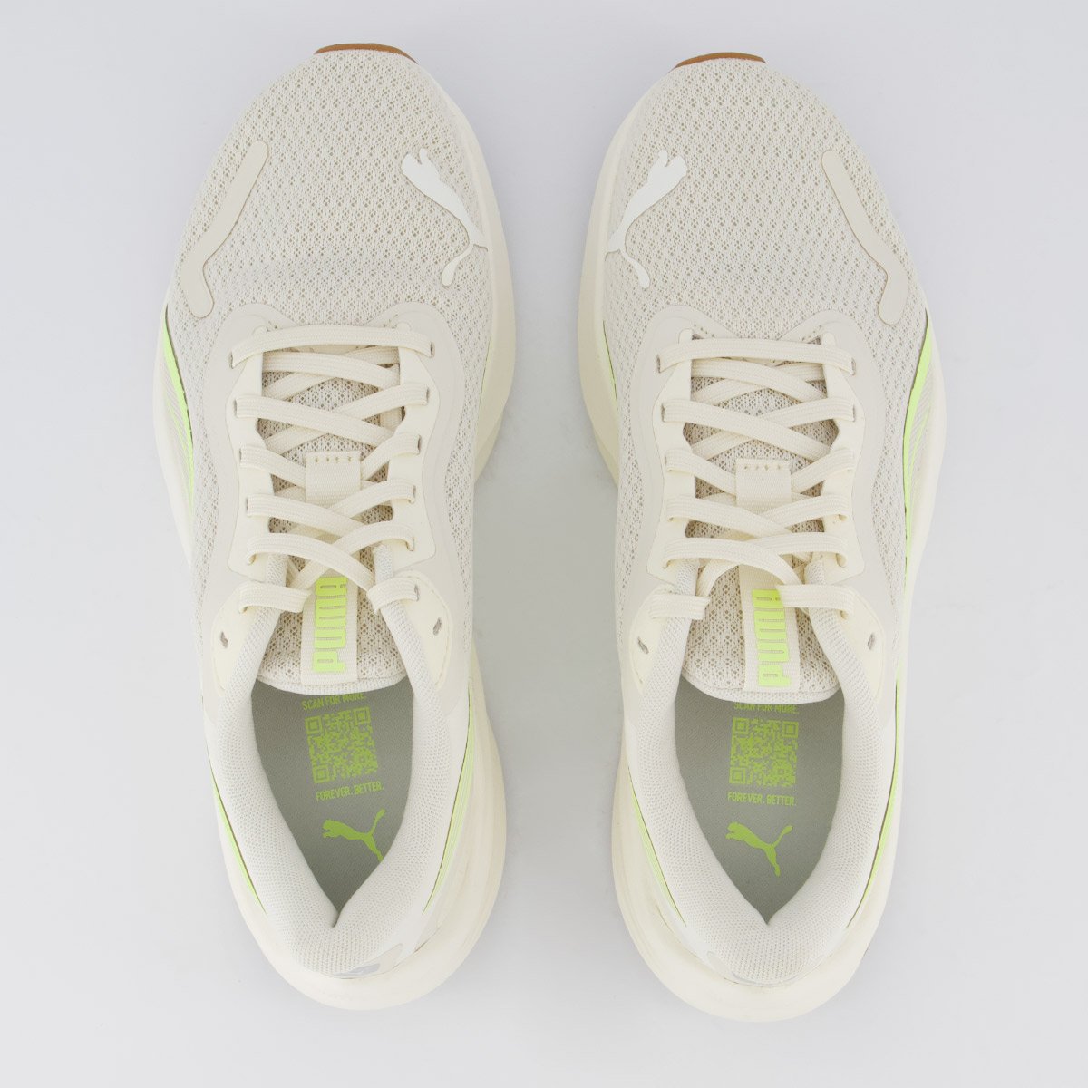 Tênis Puma Pounce Lite Feminino Off White Bege 4