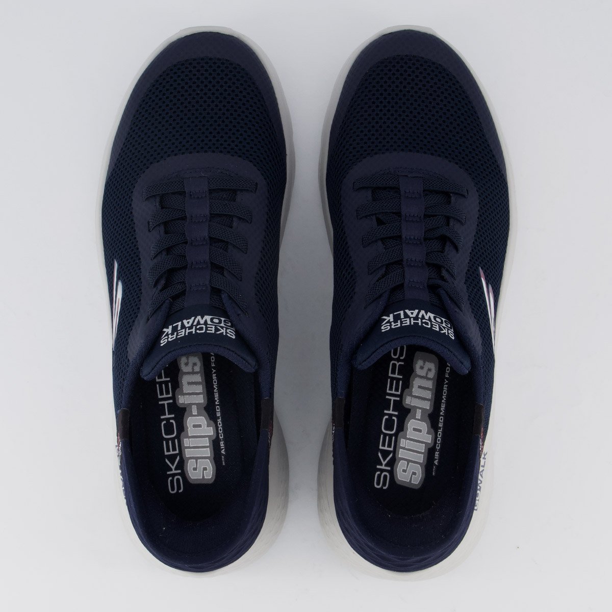 Tênis Skechers Hands Up Preto/Azul Marinho 4