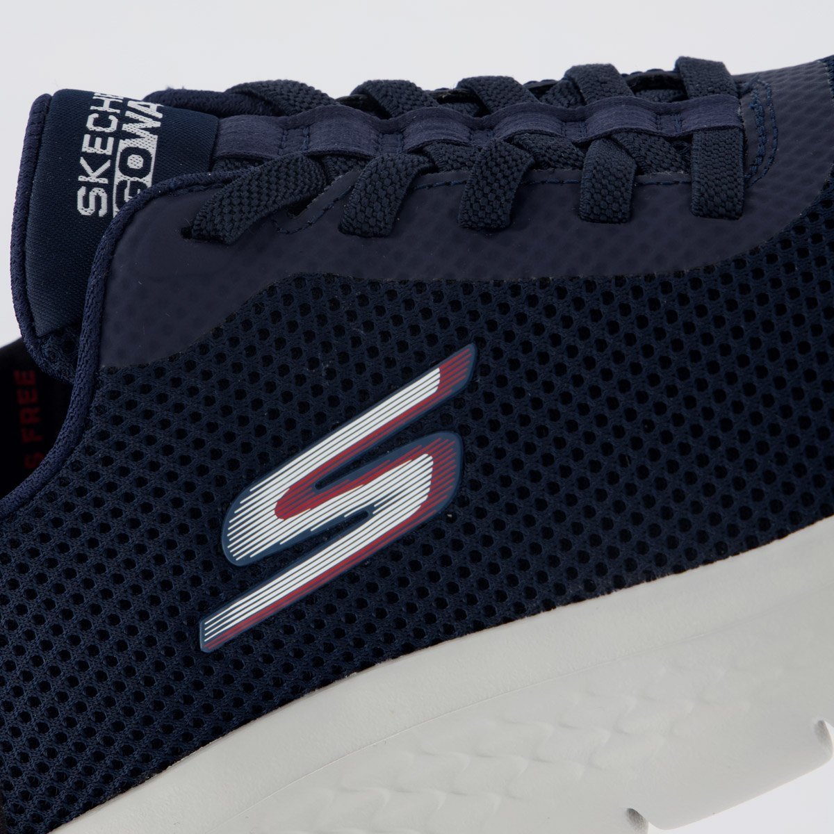 Tênis Skechers Hands Up Preto/Azul Marinho 7
