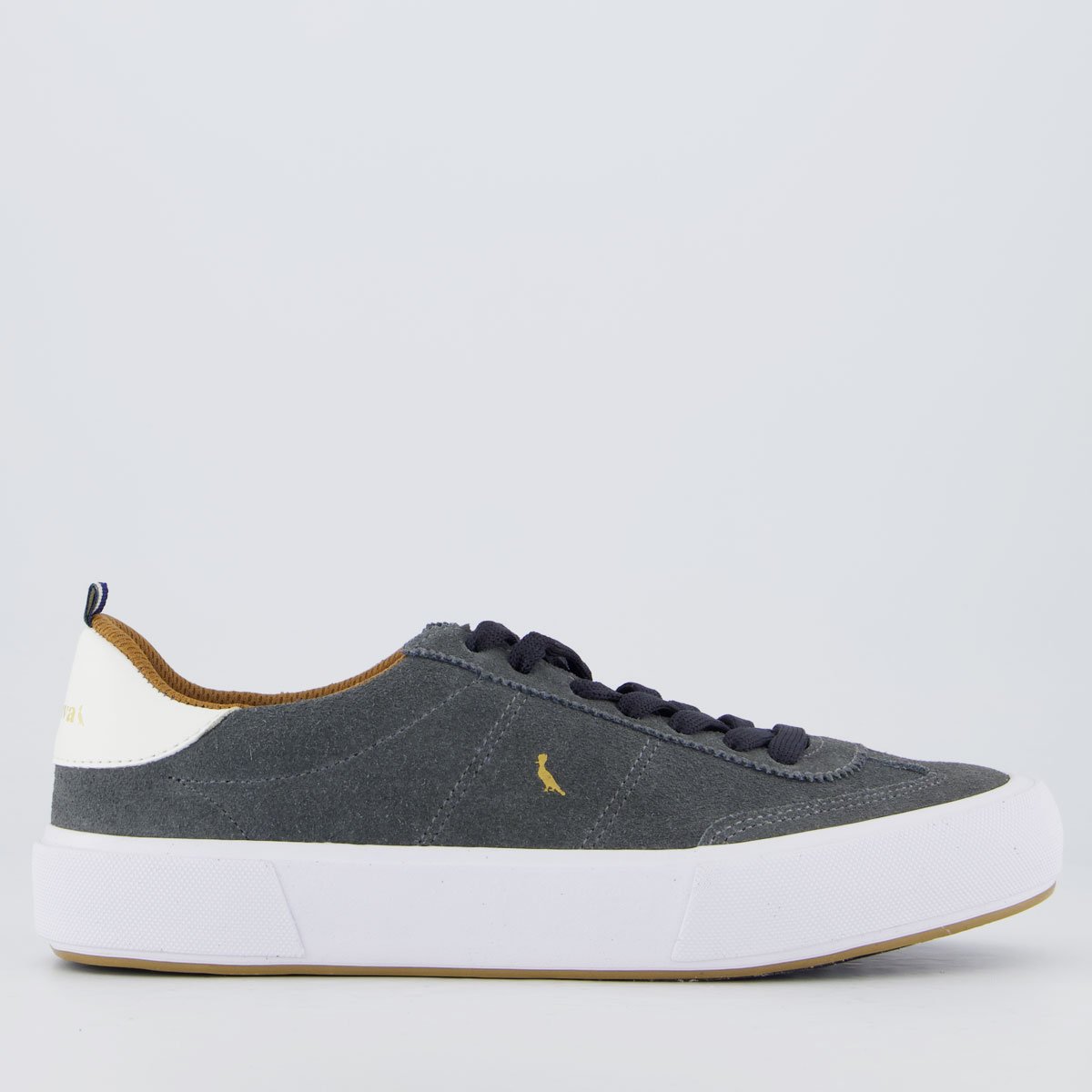 Tênis Reserva Retrô Suede Cinza