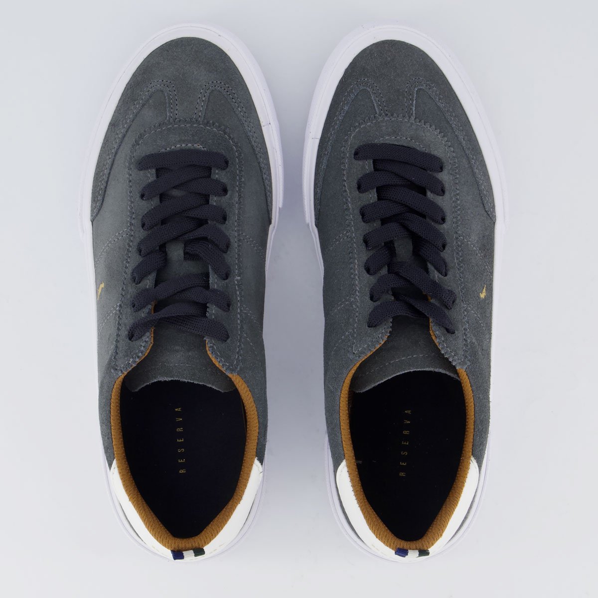 Tênis Reserva Retrô Suede Cinza Cinza 4