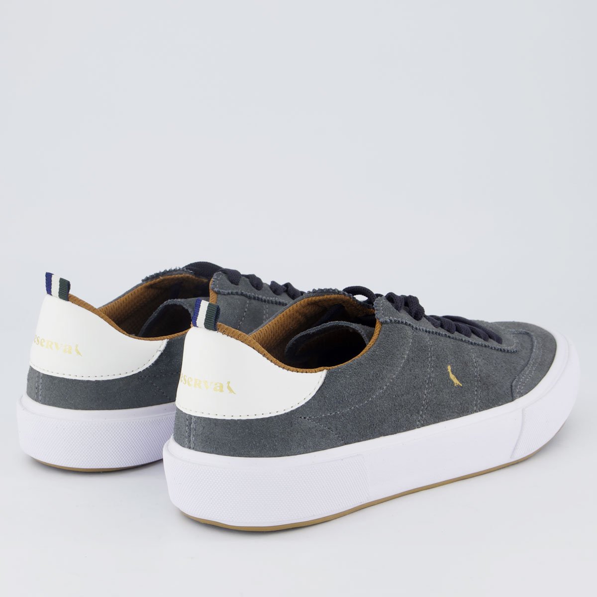 Tênis Reserva Retrô Suede Cinza Cinza 3