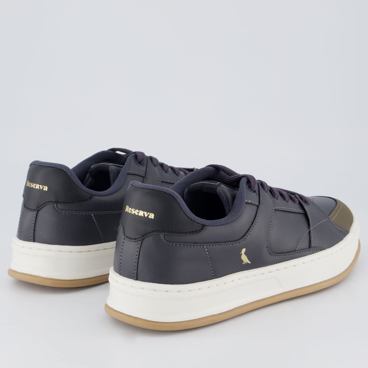 Tênis Reserva Roma Preto e Marrom Preto 3