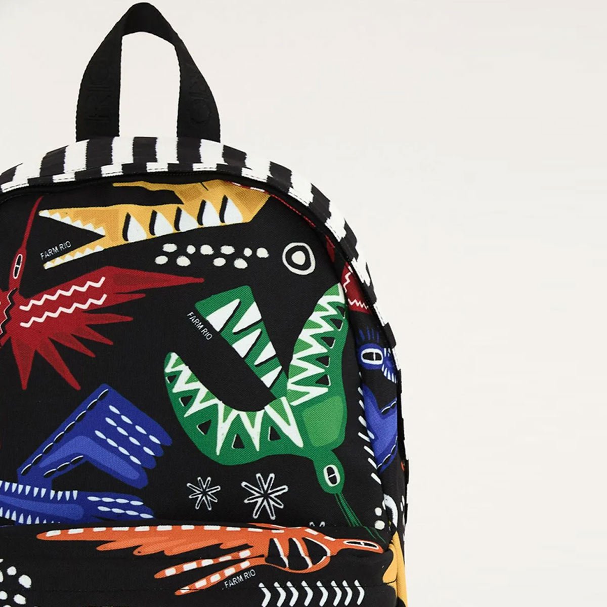 Mochila Farm Xodó Beija Flor Urba Preta Preto 2