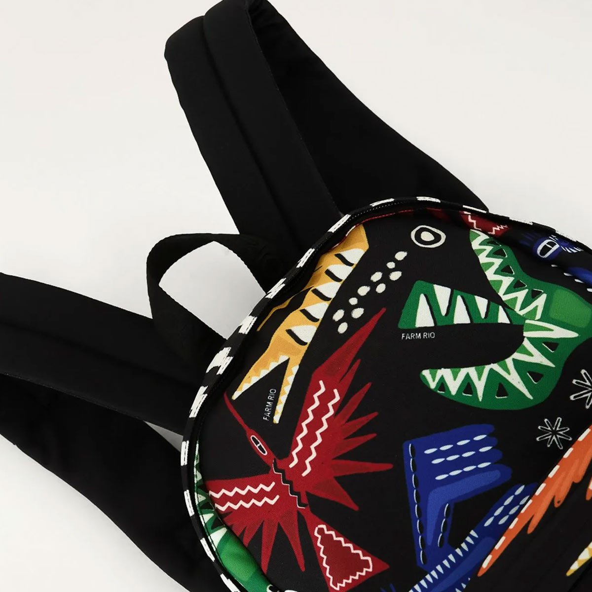 Mochila Farm Xodó Beija Flor Urba Preta Preto 5