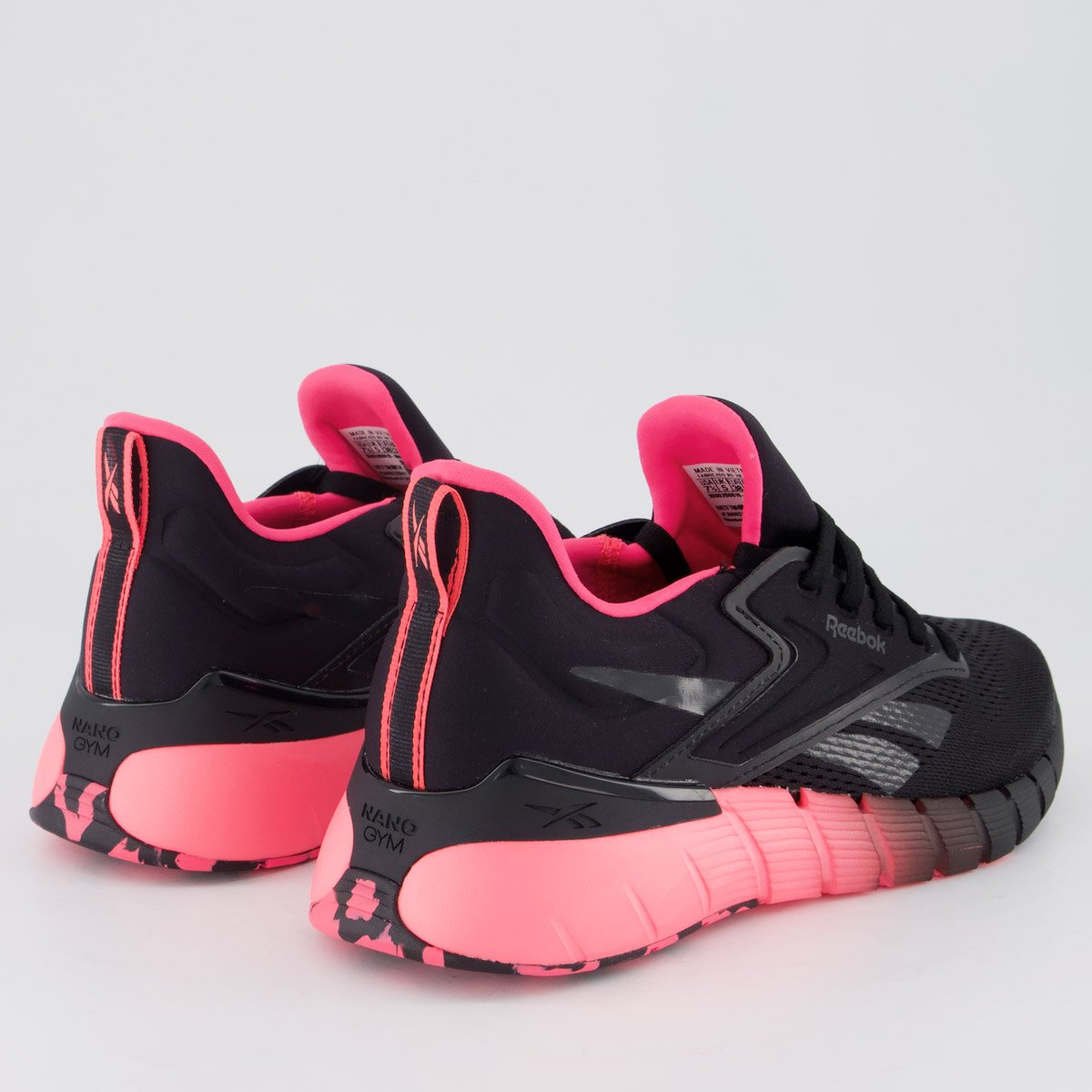 Tênis Reebok Nano Gym Feminino Preto e Rosa Preto/Rosa 4