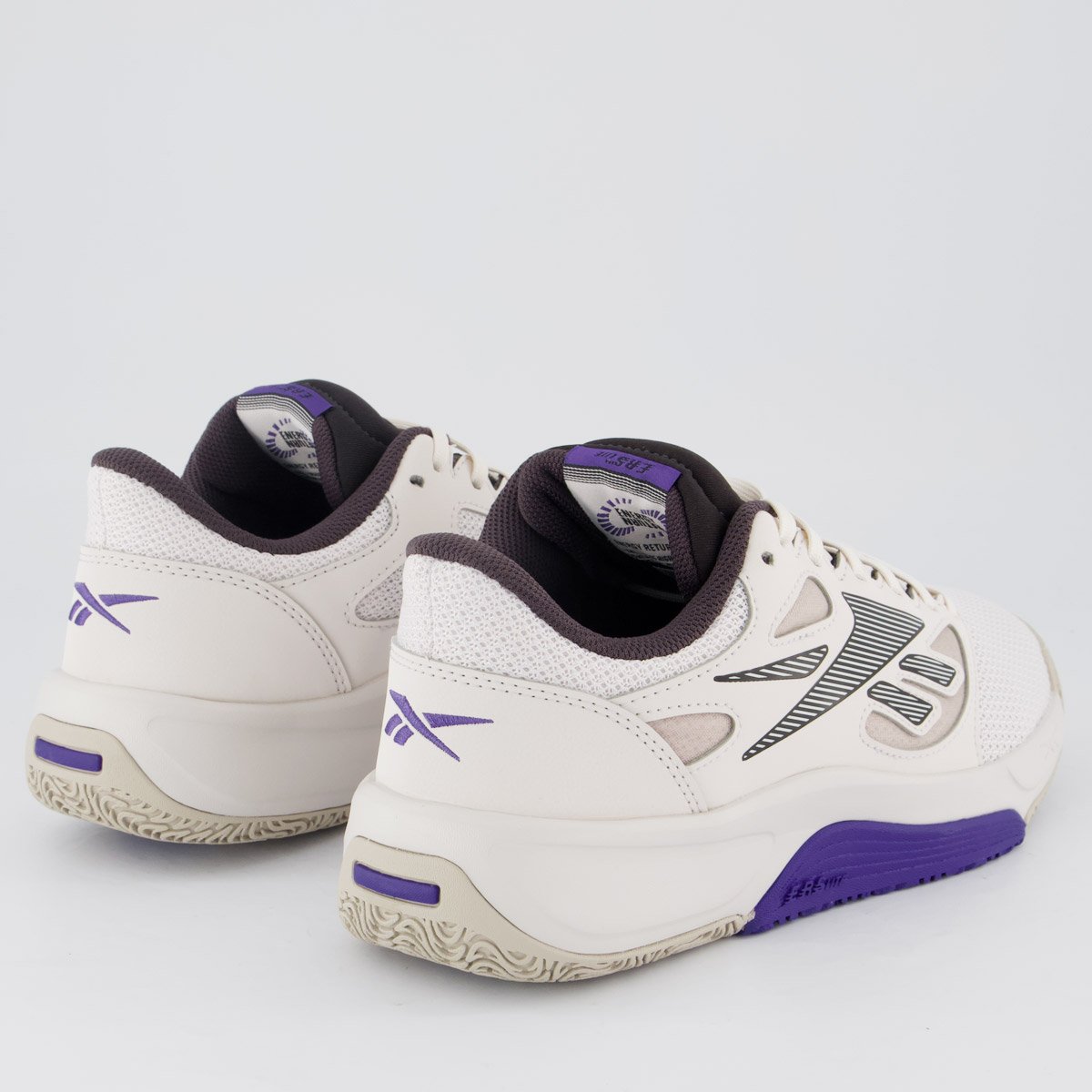 Tênis Reebok Engine LT Cinza Branco/Cinza 3