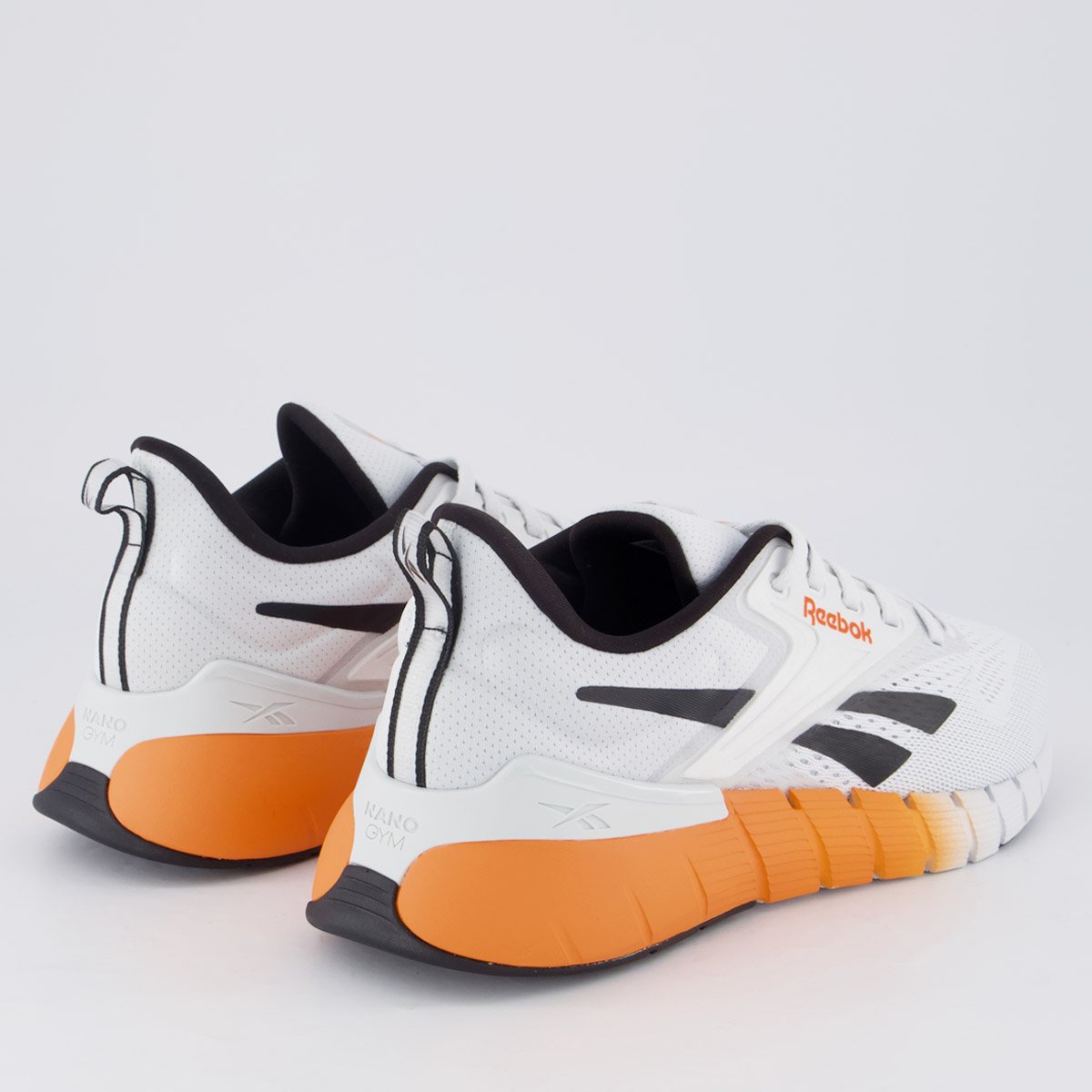 Tênis Reebok Nano Gym Branco e Laranja Branco/Laranja 6