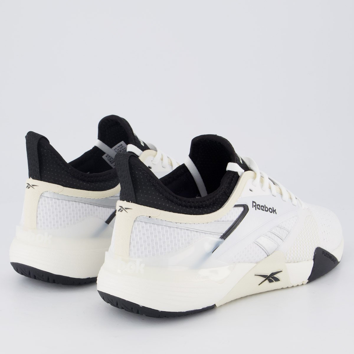 Tênis Reebok Nano Court Branco e Preto Branco/Preto 3
