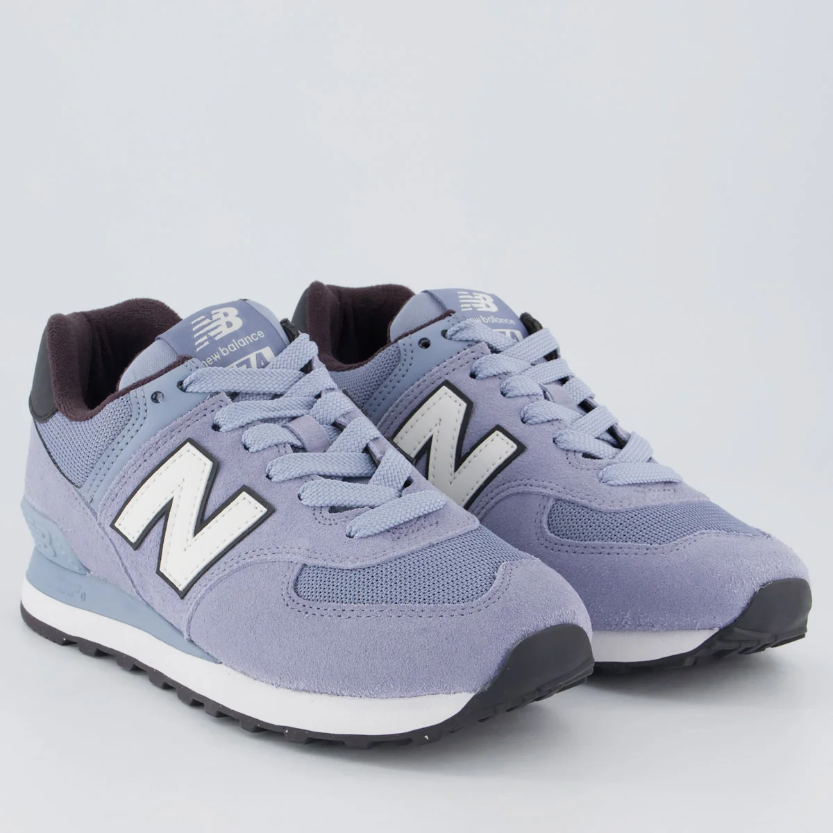Tênis New Balance 574 V2 Feminino Azul e Branco Azul 2