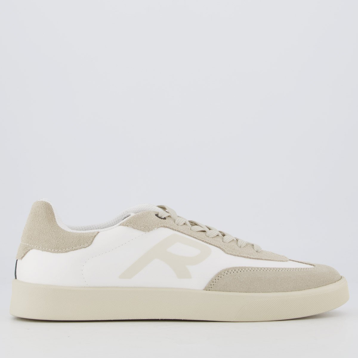 Tênis Reserva R Vintage Branco e Bege