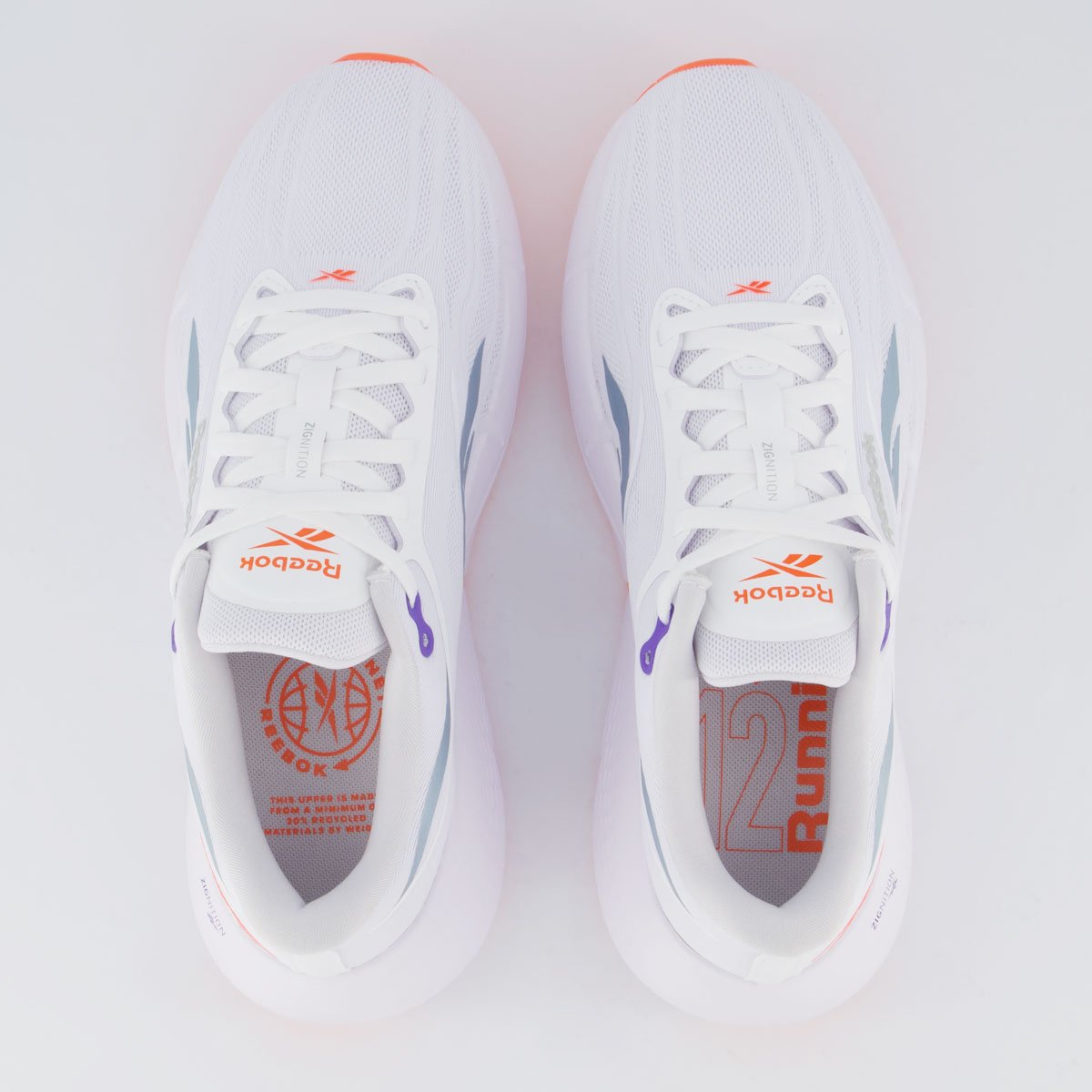 Tênis Reebok Zignition Feminino Branco e Laranja Branco/Laranja 4