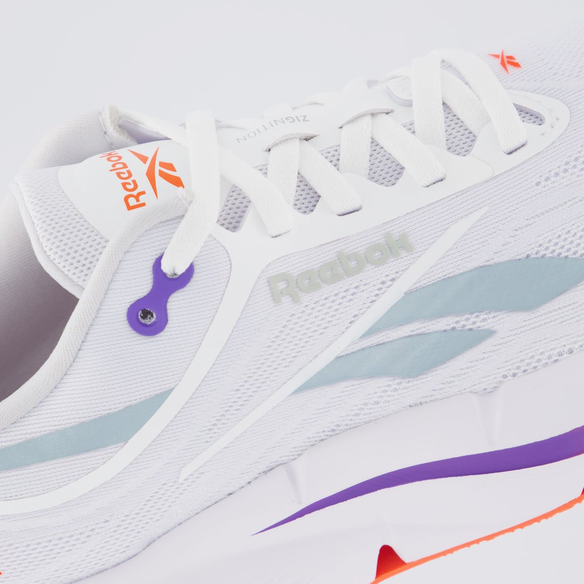 Tênis Reebok Zignition Feminino Branco e Laranja Branco/Laranja 7