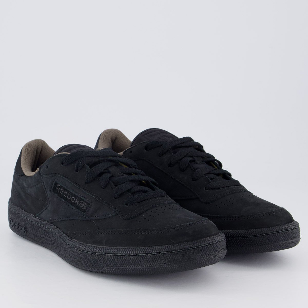 Tênis Reebok Club C 85 Preto e Cinza Preto/Cinza 2