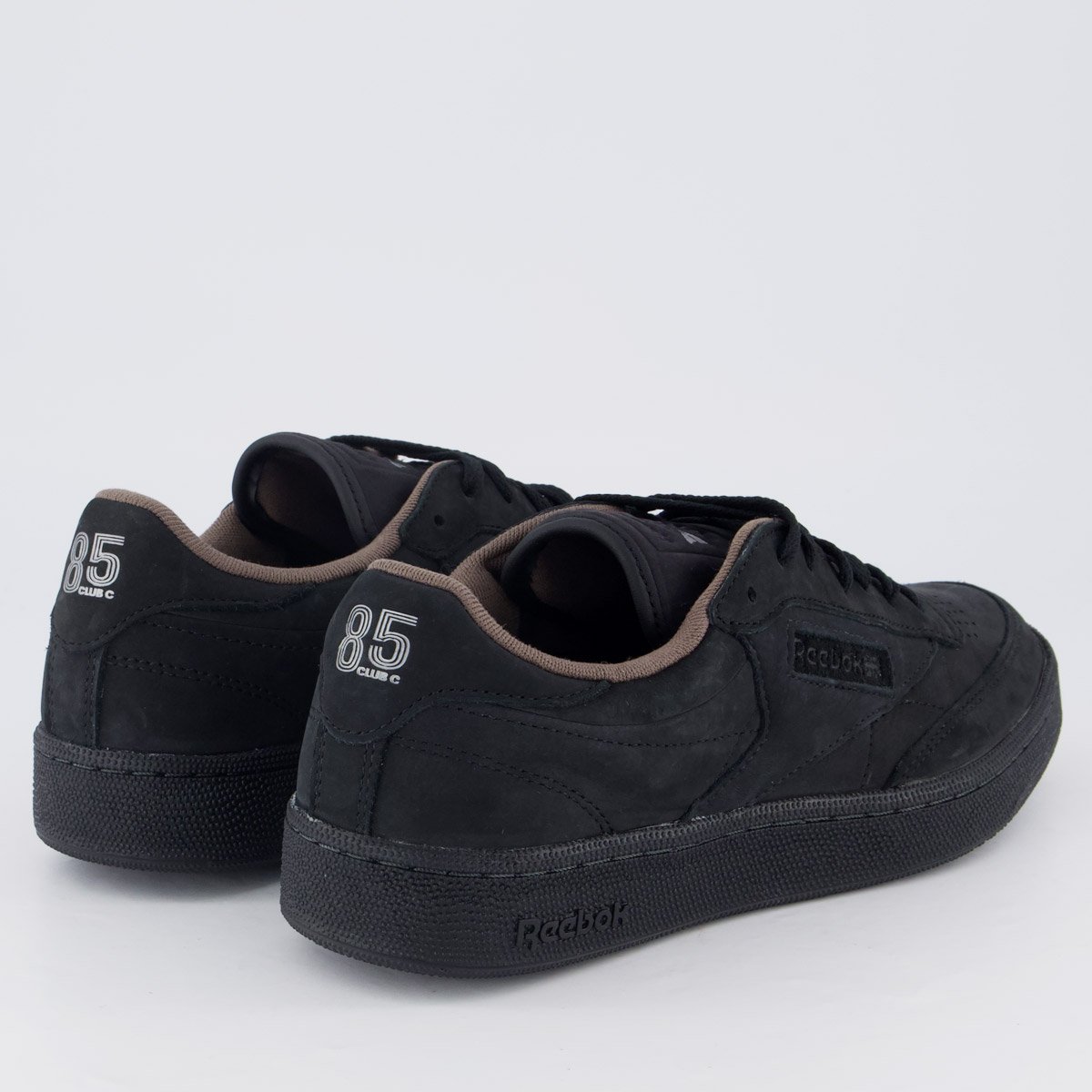 Tênis Reebok Club C 85 Preto e Cinza Preto/Cinza 3