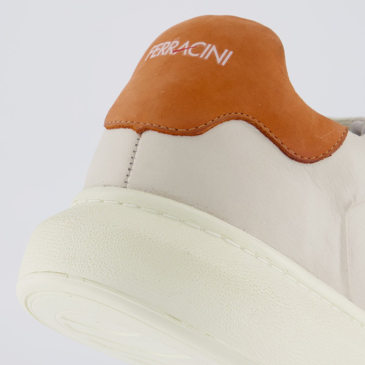 Tênis Ferracini Gold Bege e Laranja Bege 6