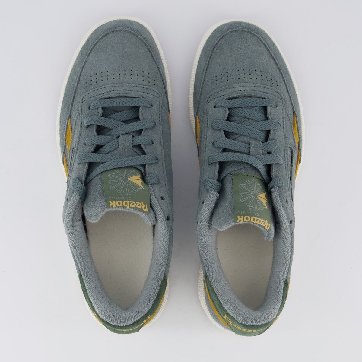Tênis Reebok Club C Revenge Cinza e Amarelo Cinza/Amarelo 4