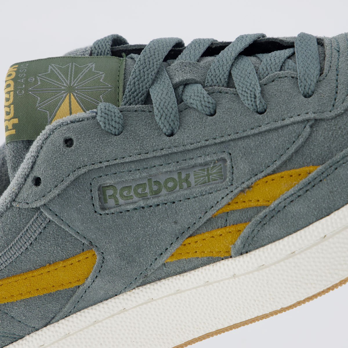 Tênis Reebok Club C Revenge Cinza e Amarelo Cinza/Amarelo 7