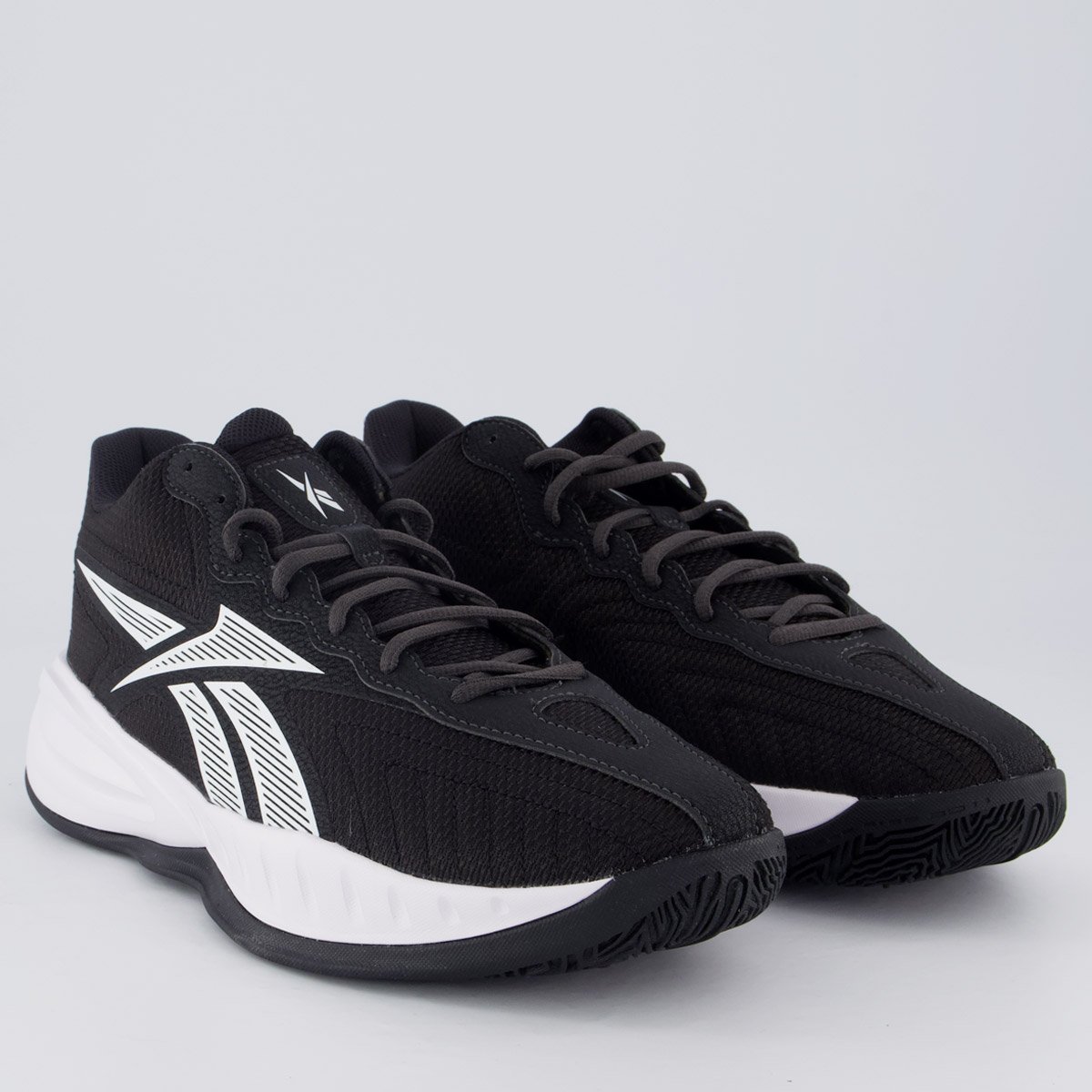 Tênis Reebok Press Preto e Branco Preto/Branco 2