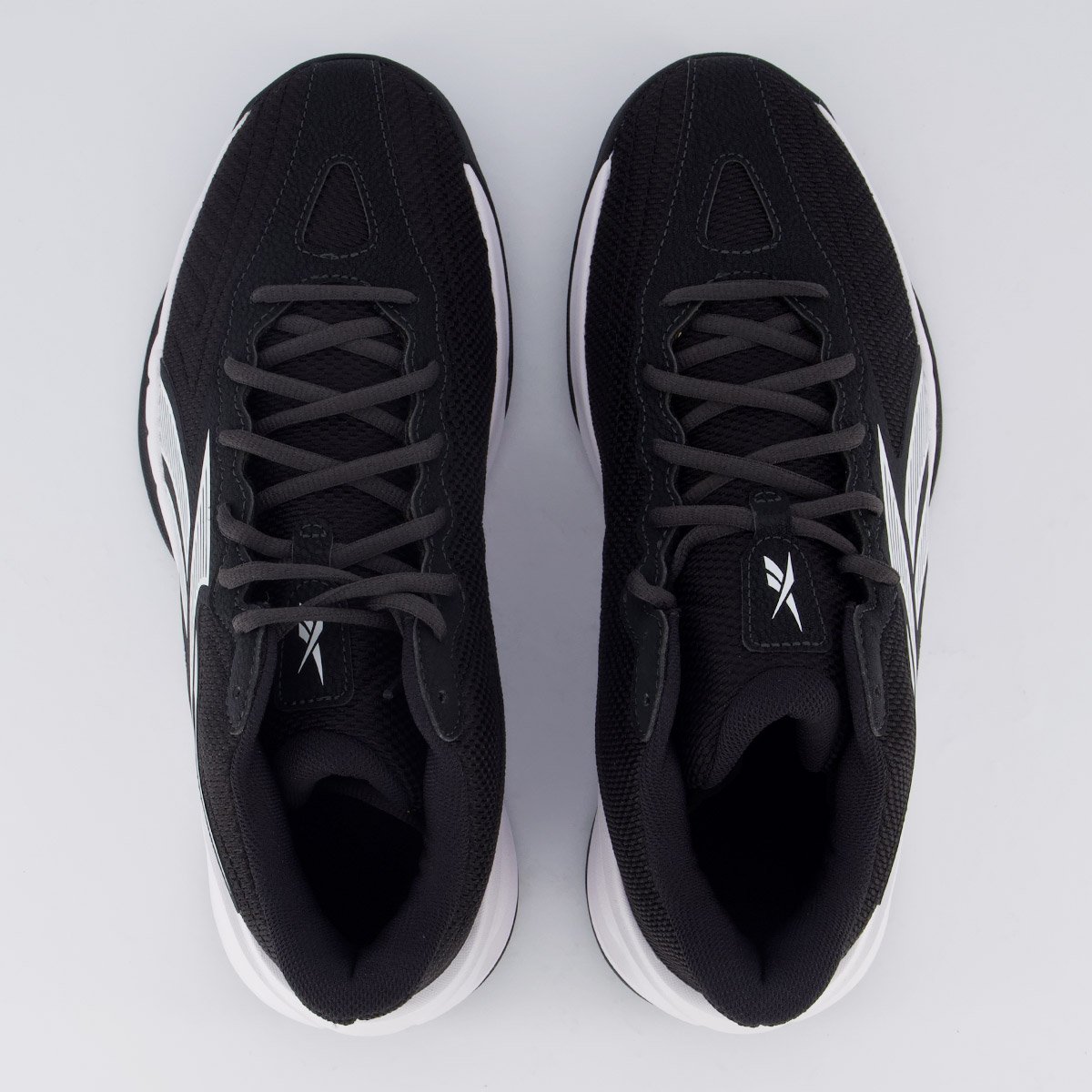 Tênis Reebok Press Preto e Branco Preto/Branco 4