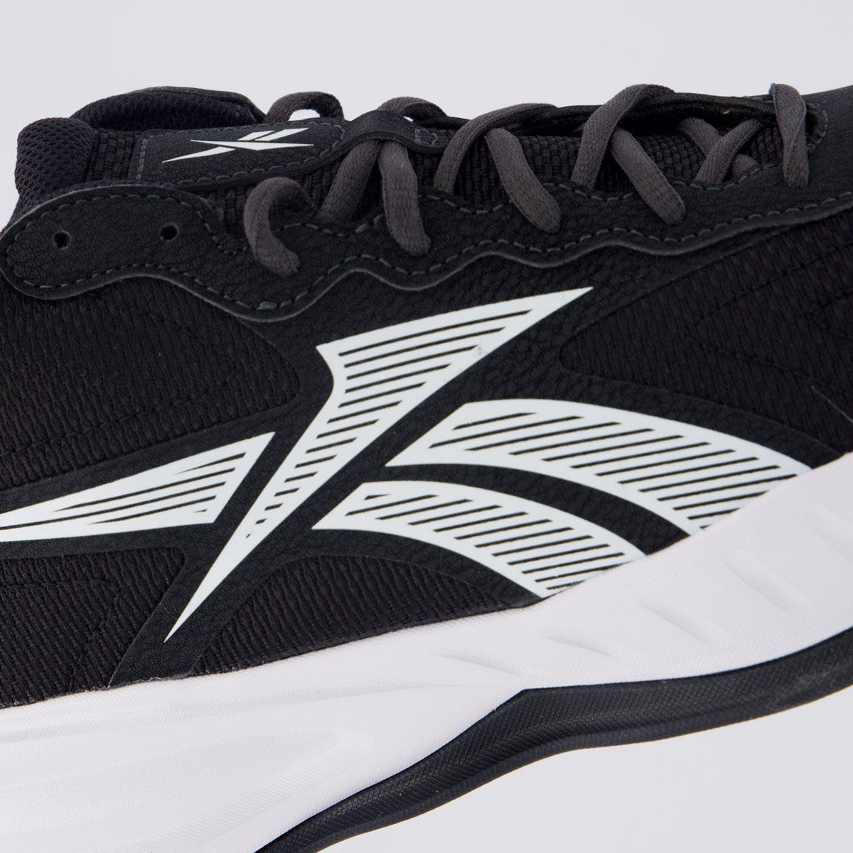 Tênis Reebok Press Preto e Branco Preto/Branco 7
