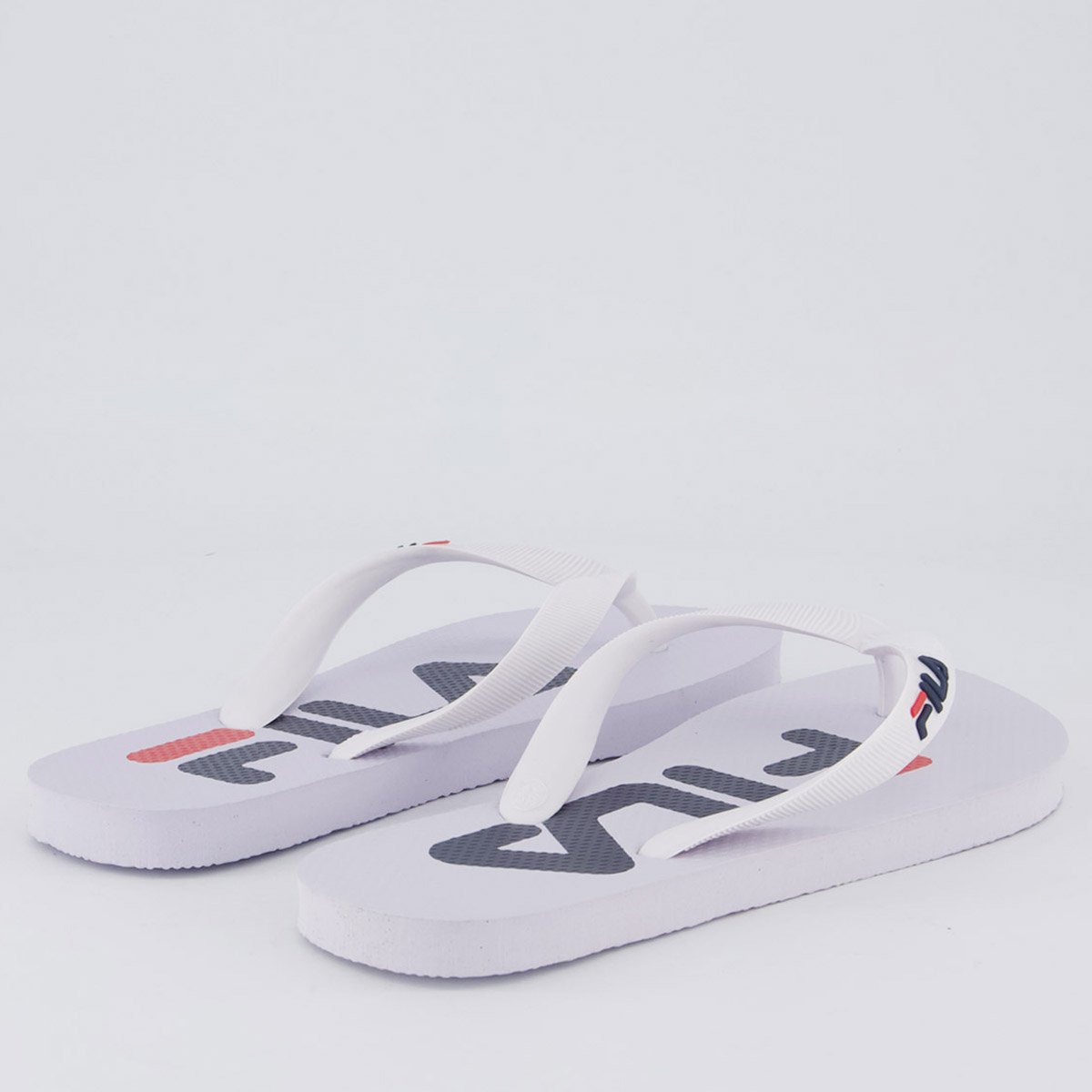 Chinelo Fila Fingers Branco Branco 4