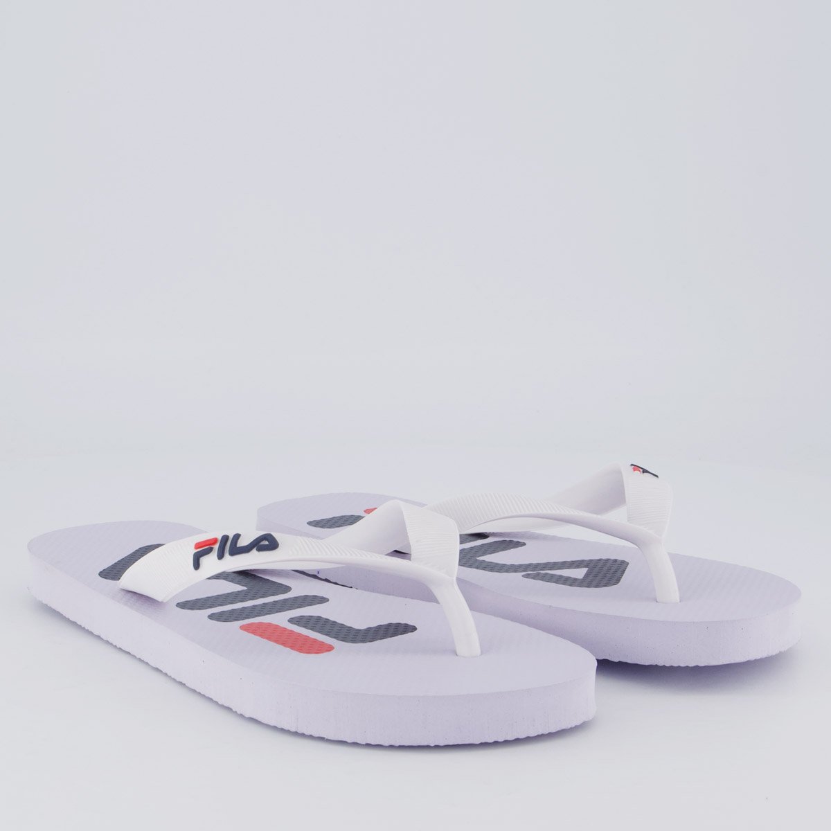 Chinelo Fila Fingers Feminino Branco Branco 3