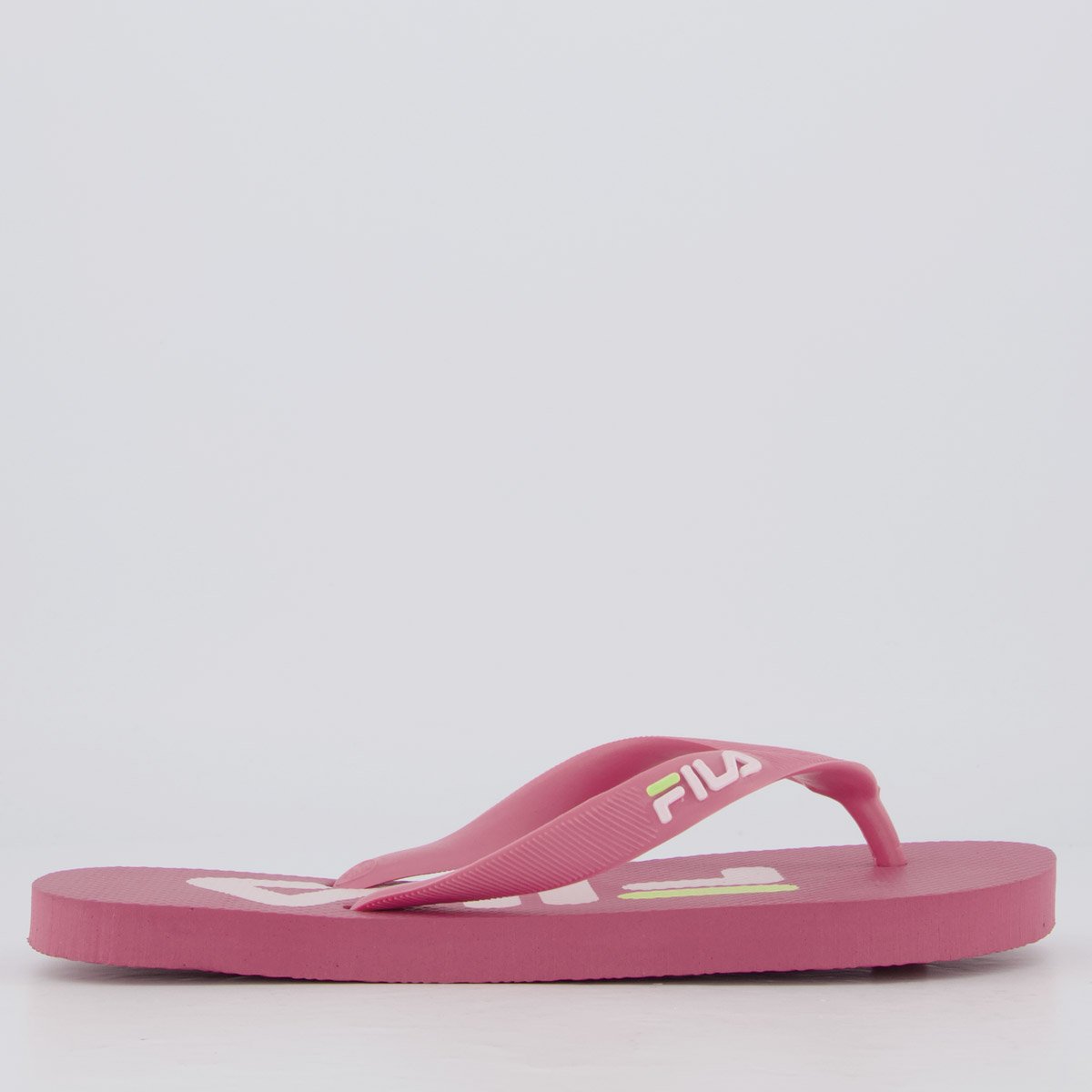 Chinelo Fila Fingers Feminino Rosa Rosa 2