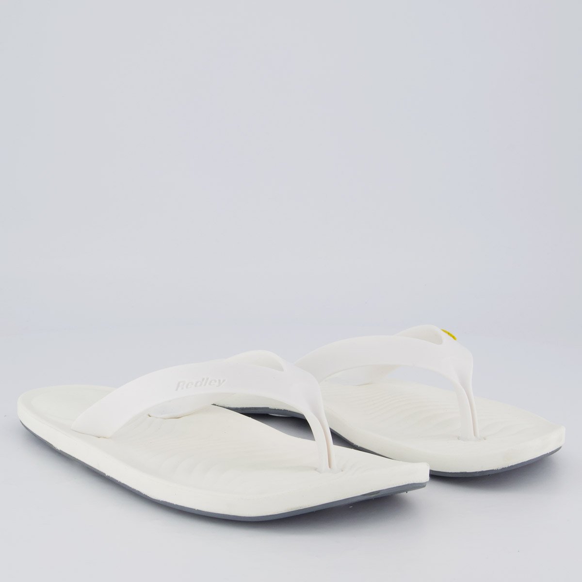 Chinelo Redley Solar Branco Branco 3