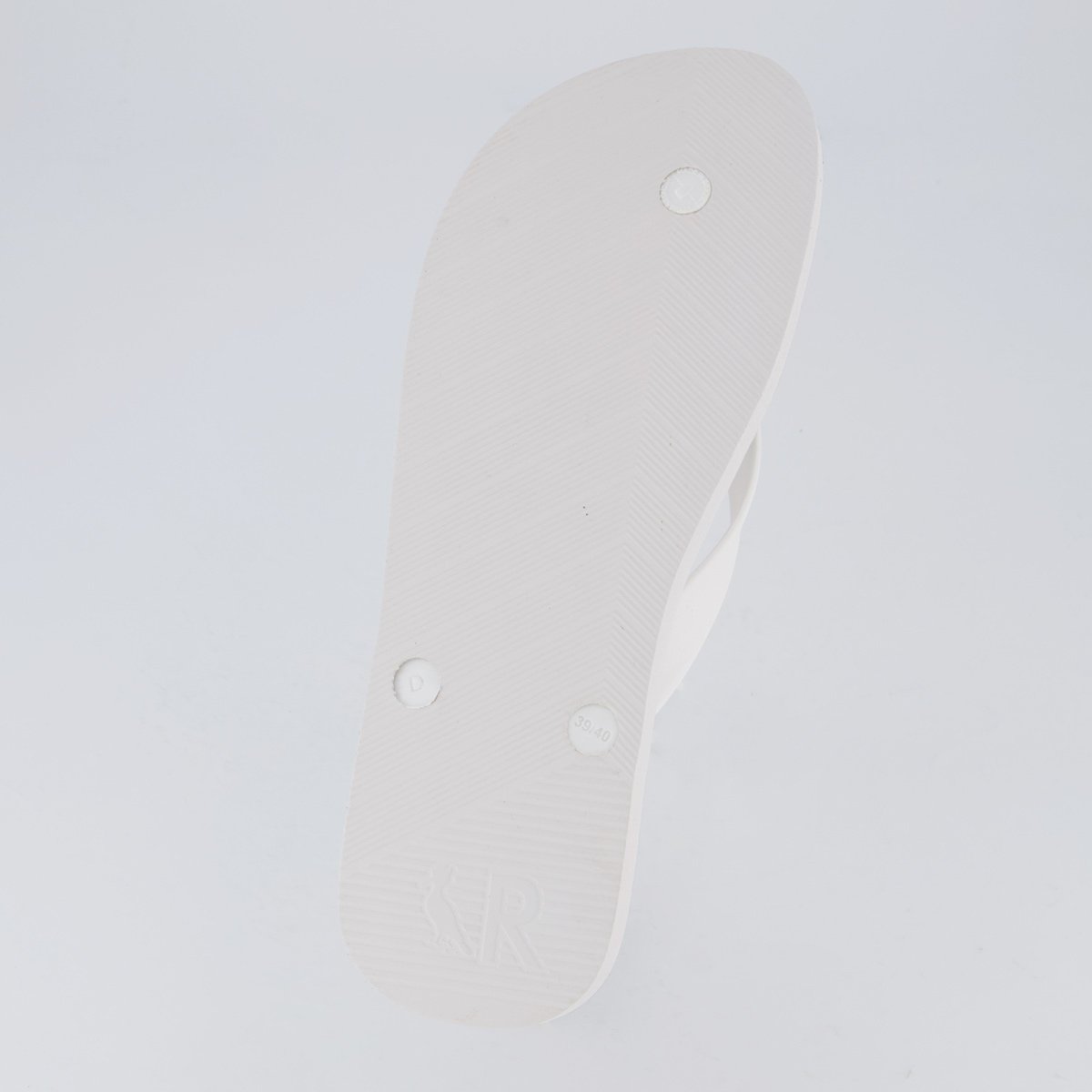 Chinelo Reserva Listras On The Go Branco Branco 5