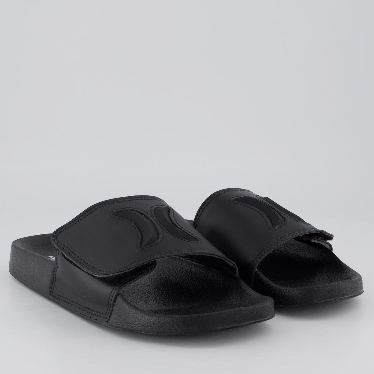 Chinelo Hurley Slide Preto Preto 3