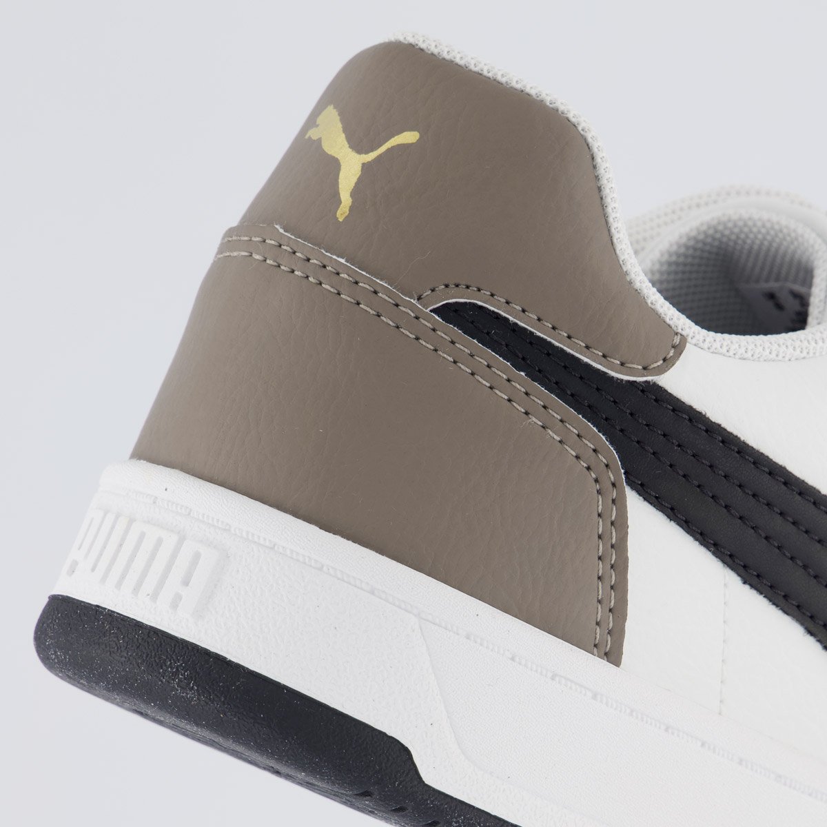 Tênis Puma Caven 2.0 BDP Branco e Marrom Marrom/Branco 6