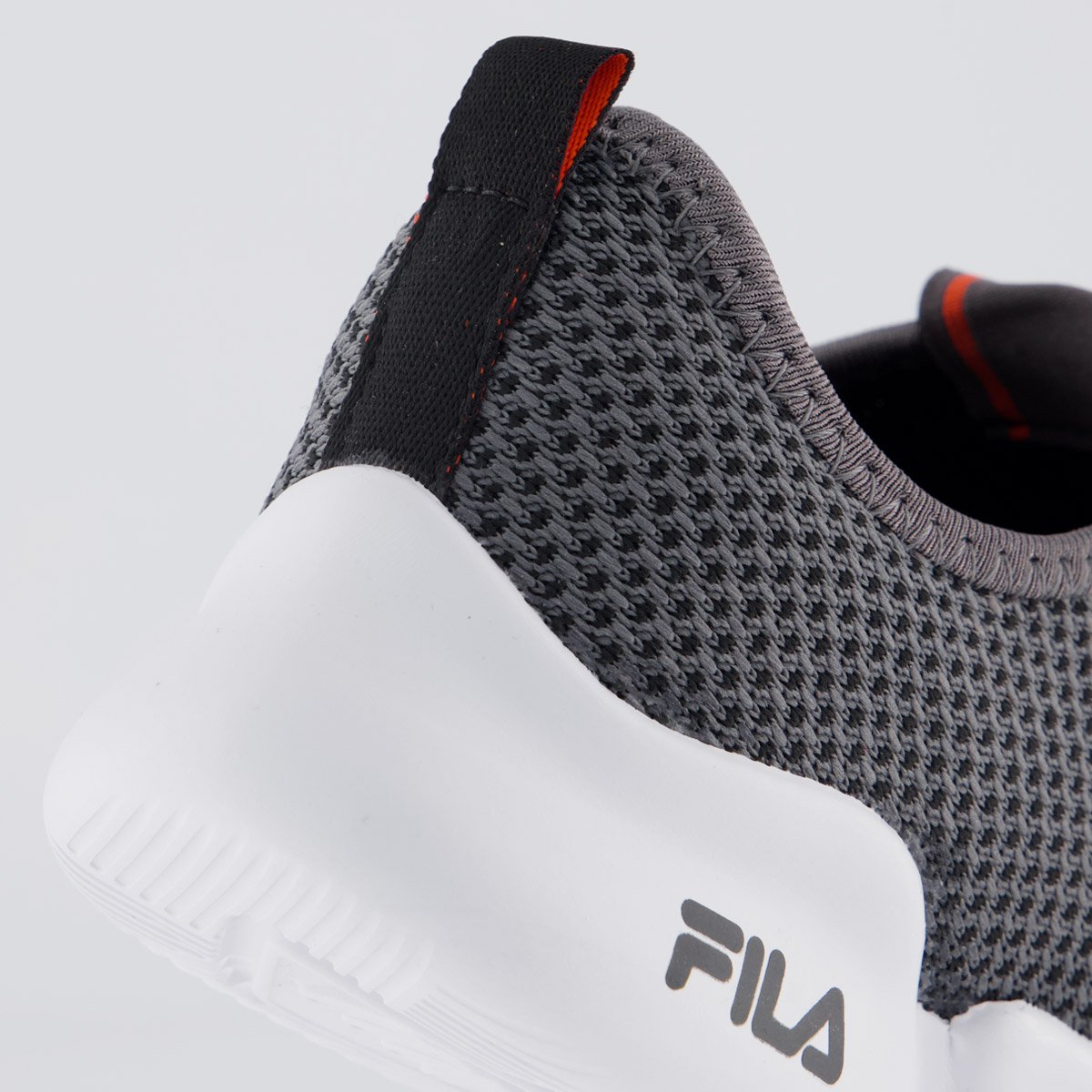 Tênis Fila Funny Infantil Grafite e Vermelho Cinza 6