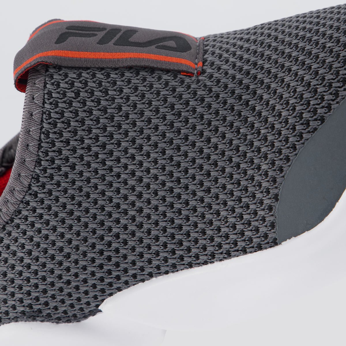 Tênis Fila Funny Infantil Grafite e Vermelho Cinza 7