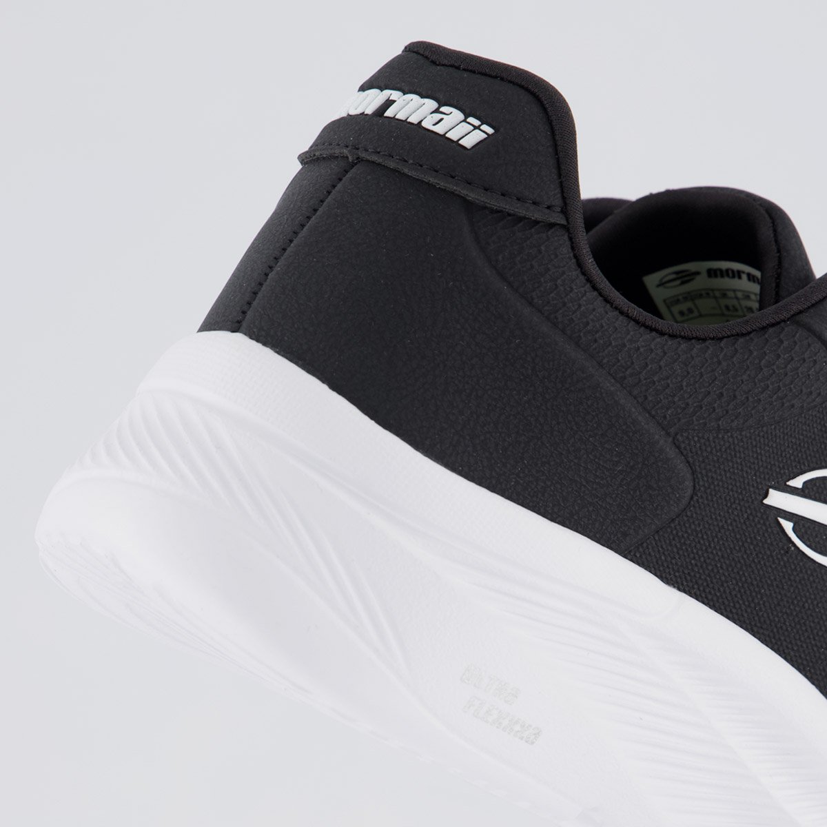 Tênis Mormaii Free Run Preto e Branco Preto 6