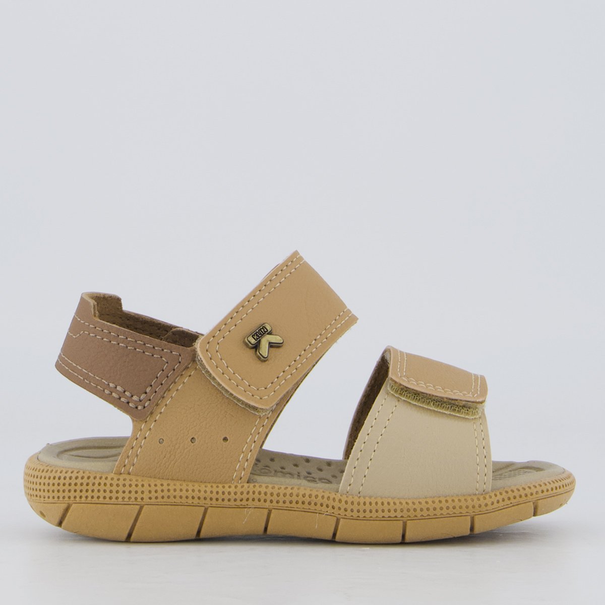 Papete Klin Tic Tac Casual Infantil Marrom