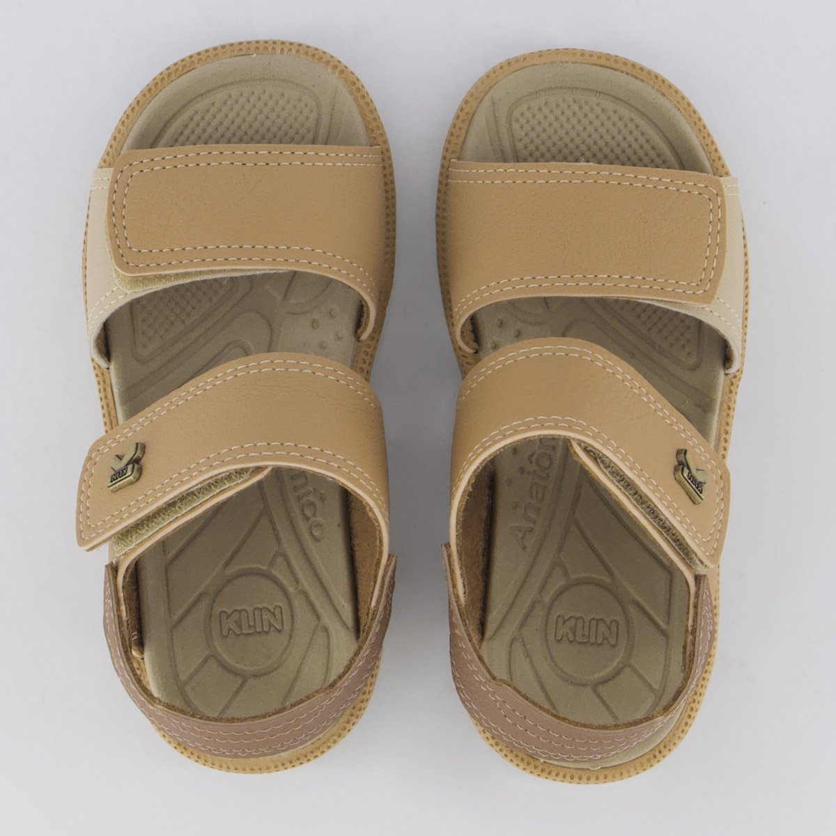 Papete Klin Tic Tac Casual Infantil Marrom Marrom 4