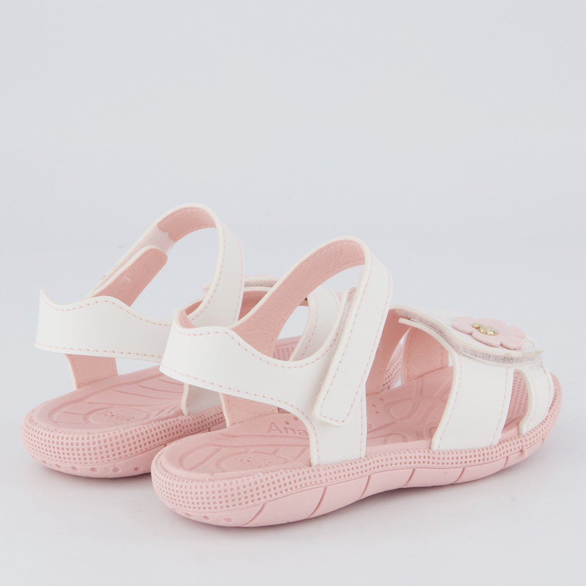 Papete Klin Tic Tac Casual Infantil Branca e Rosa Branco 3