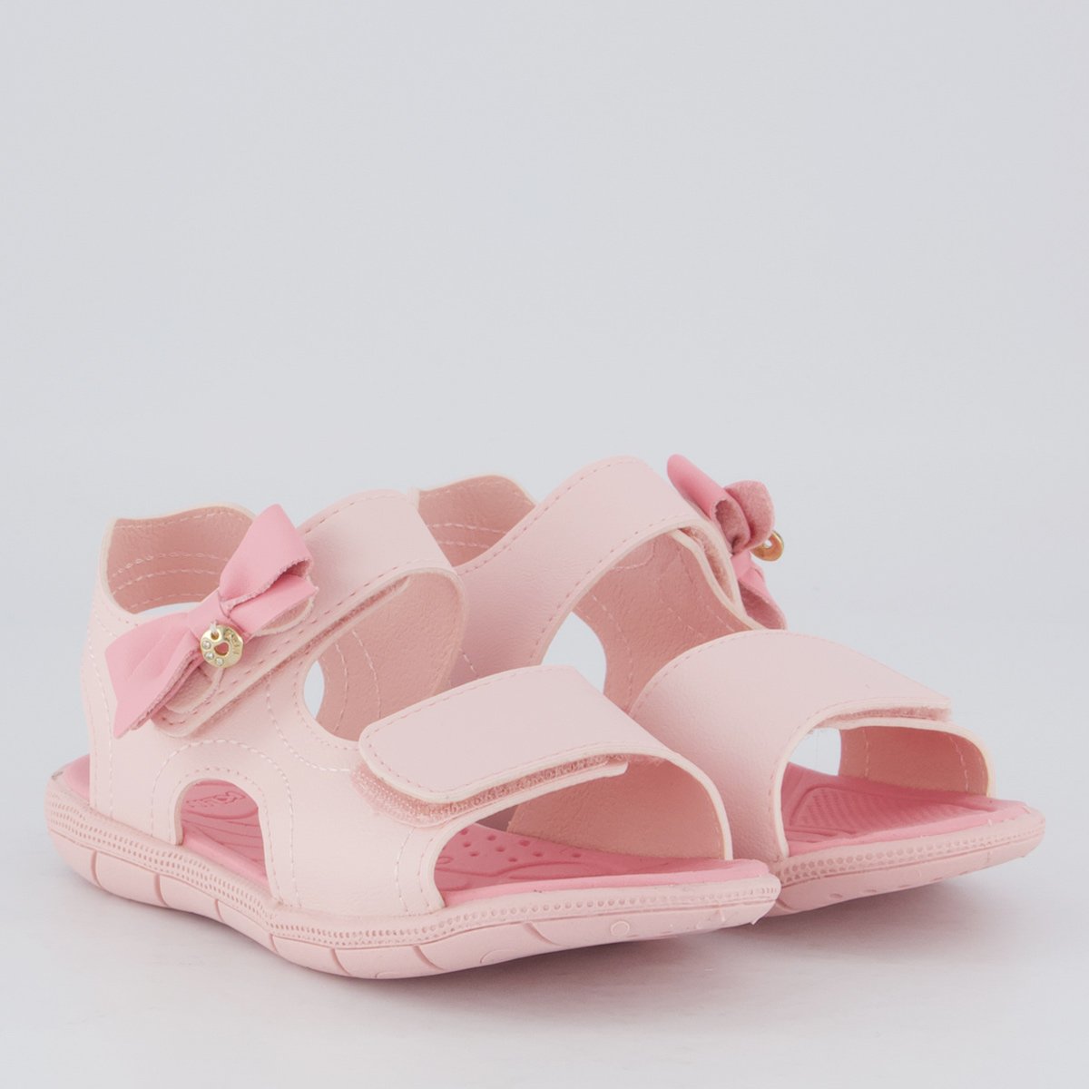 Papete Klin Tic Tac Casual Infantil Rosa Rosa 2