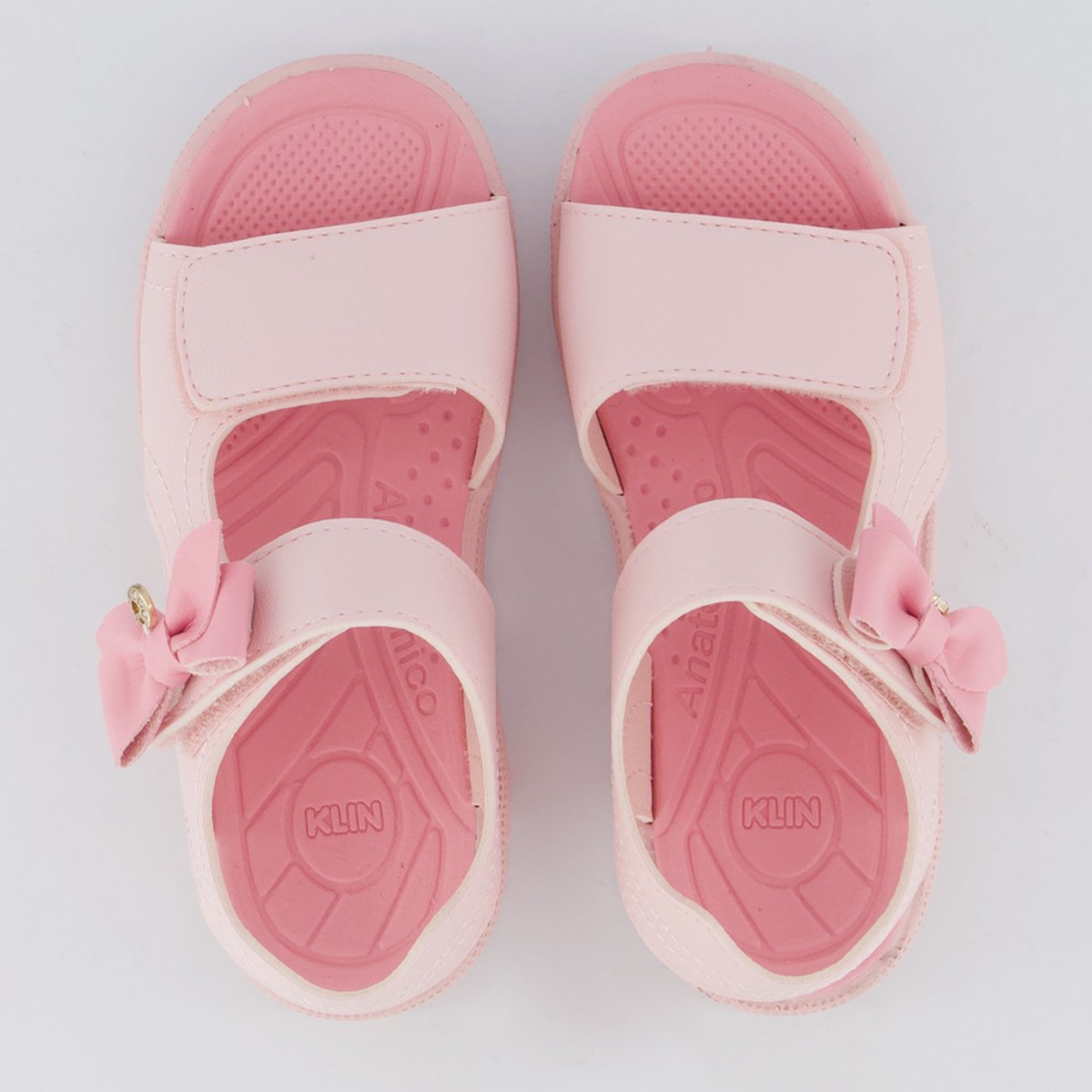 Papete Klin Tic Tac Casual Infantil Rosa Rosa 4