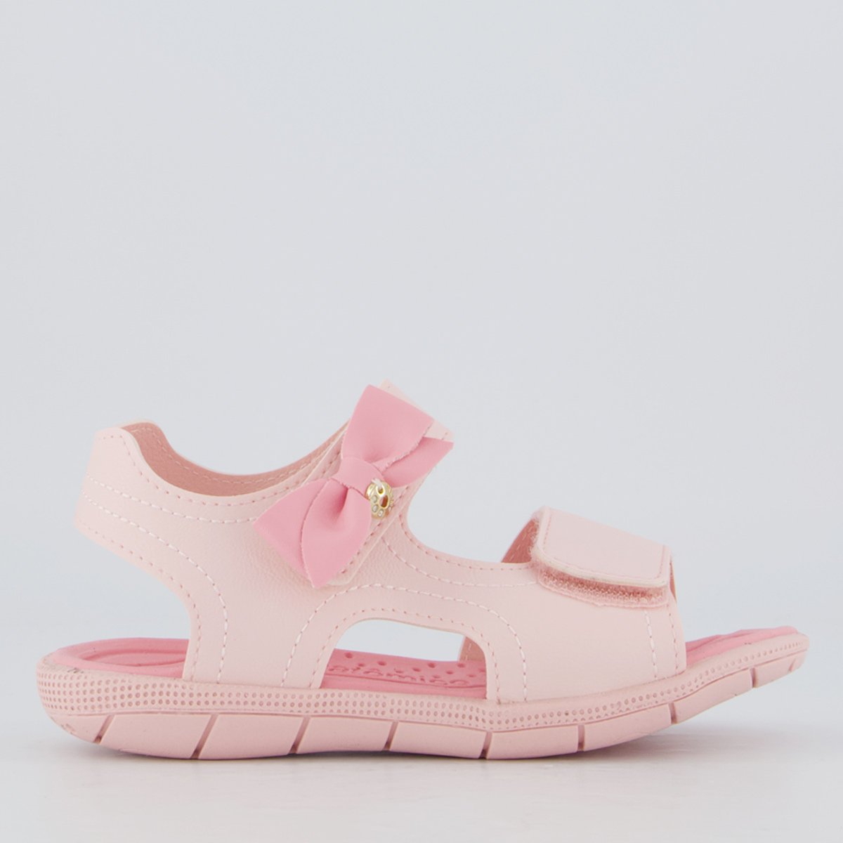 Papete Klin Tic Tac Casual Infantil Rosa