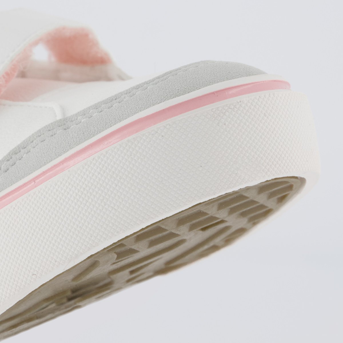 Tênis Klin Freestyle Mini Sem Cadarço Infantil Branco e Rosa Branco 8