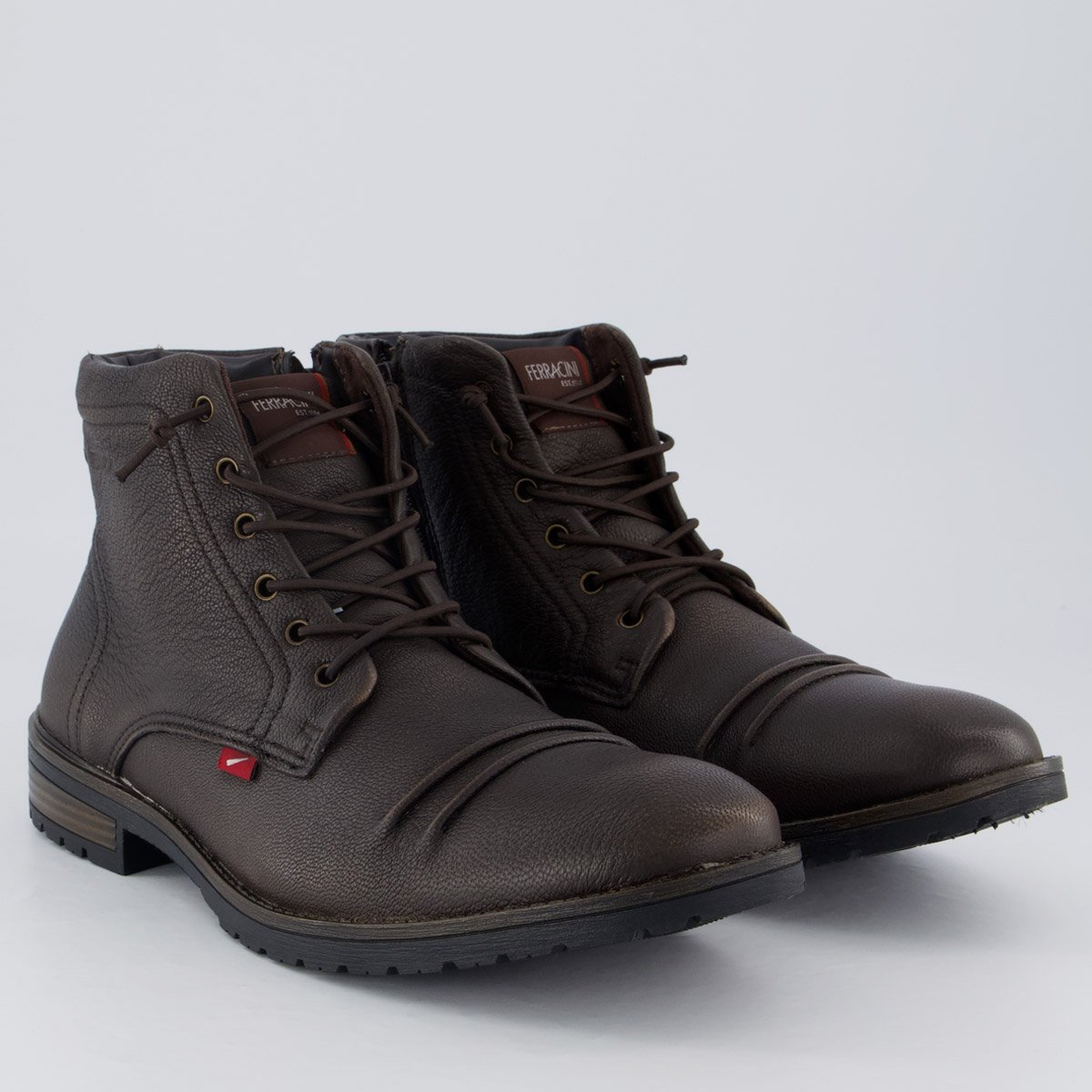 Bota Ferracini Whiter Marrom Marrom 2