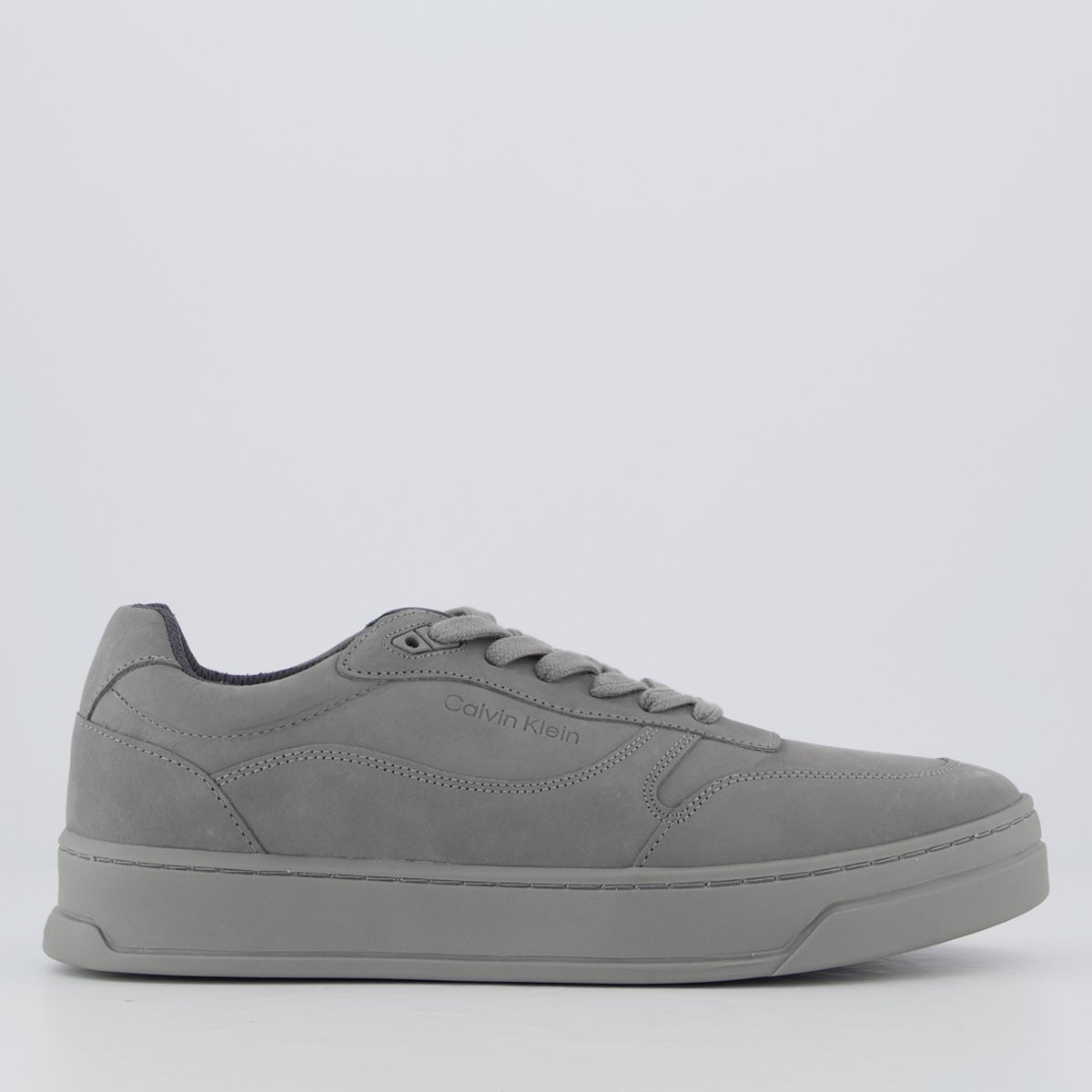 Tênis Calvin Klein Layers Unicolor Cinza